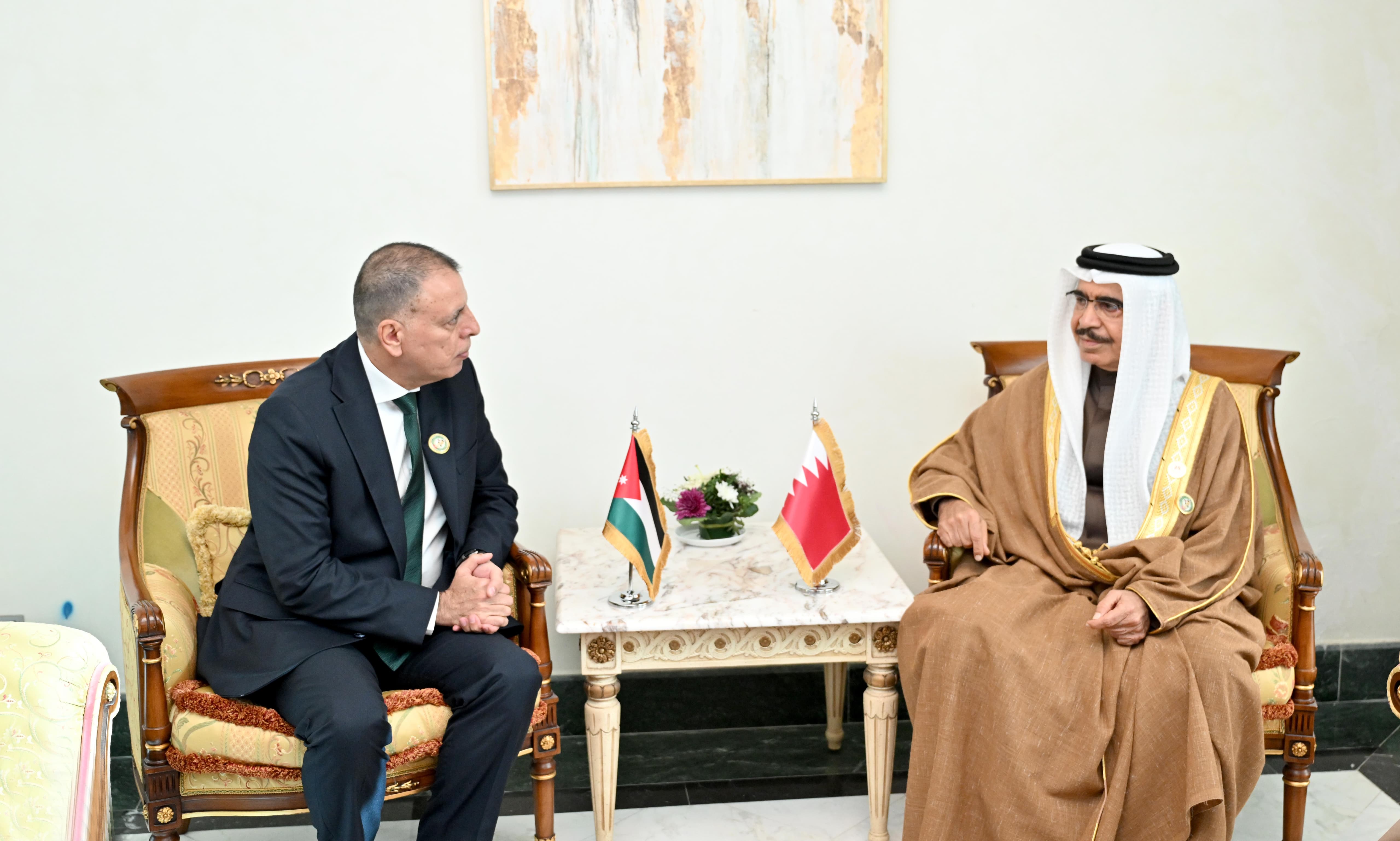 Jordan, Bahraini interior ministers talk security cooperation