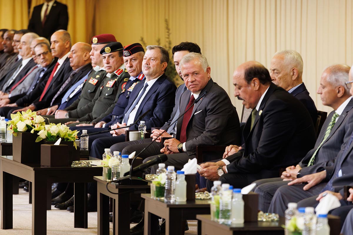 King reaffirms Jordan's firm stance on Palestinian cause, rejection of displacement, resettlement, alternative homeland