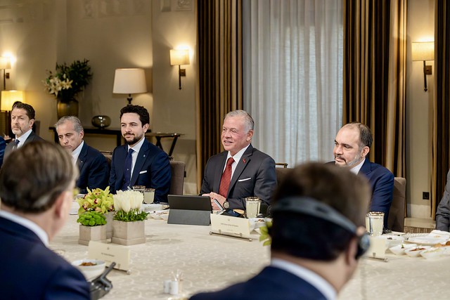 King, Kazakh president discuss bilateral ties, regional developments