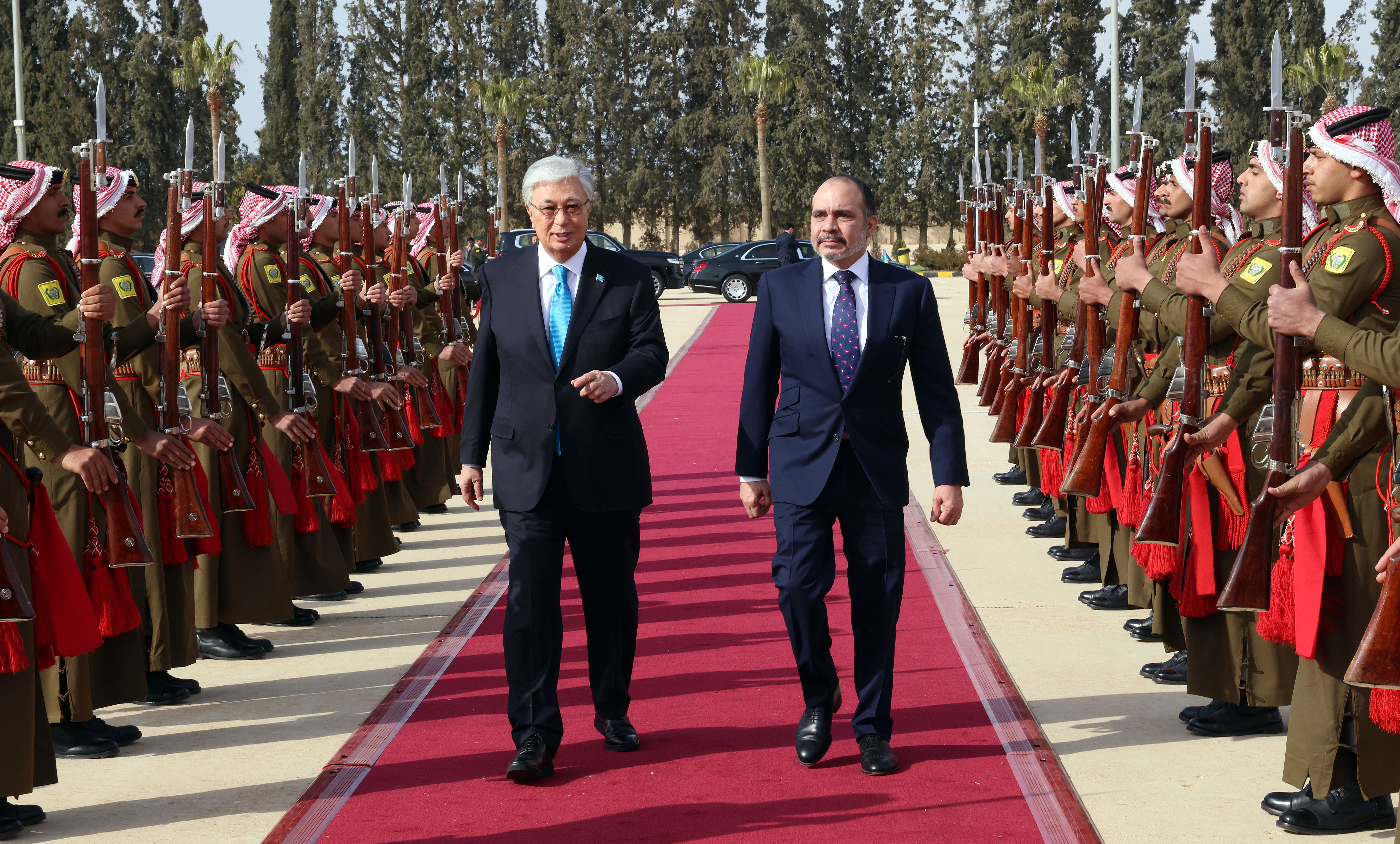 Kazakhstan president concludes official visit to Jordan