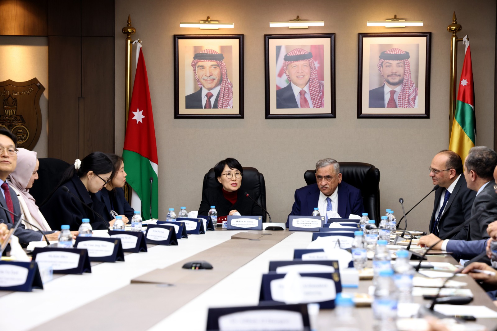 Jordan University President discusses creation of Korean institute for engineering training