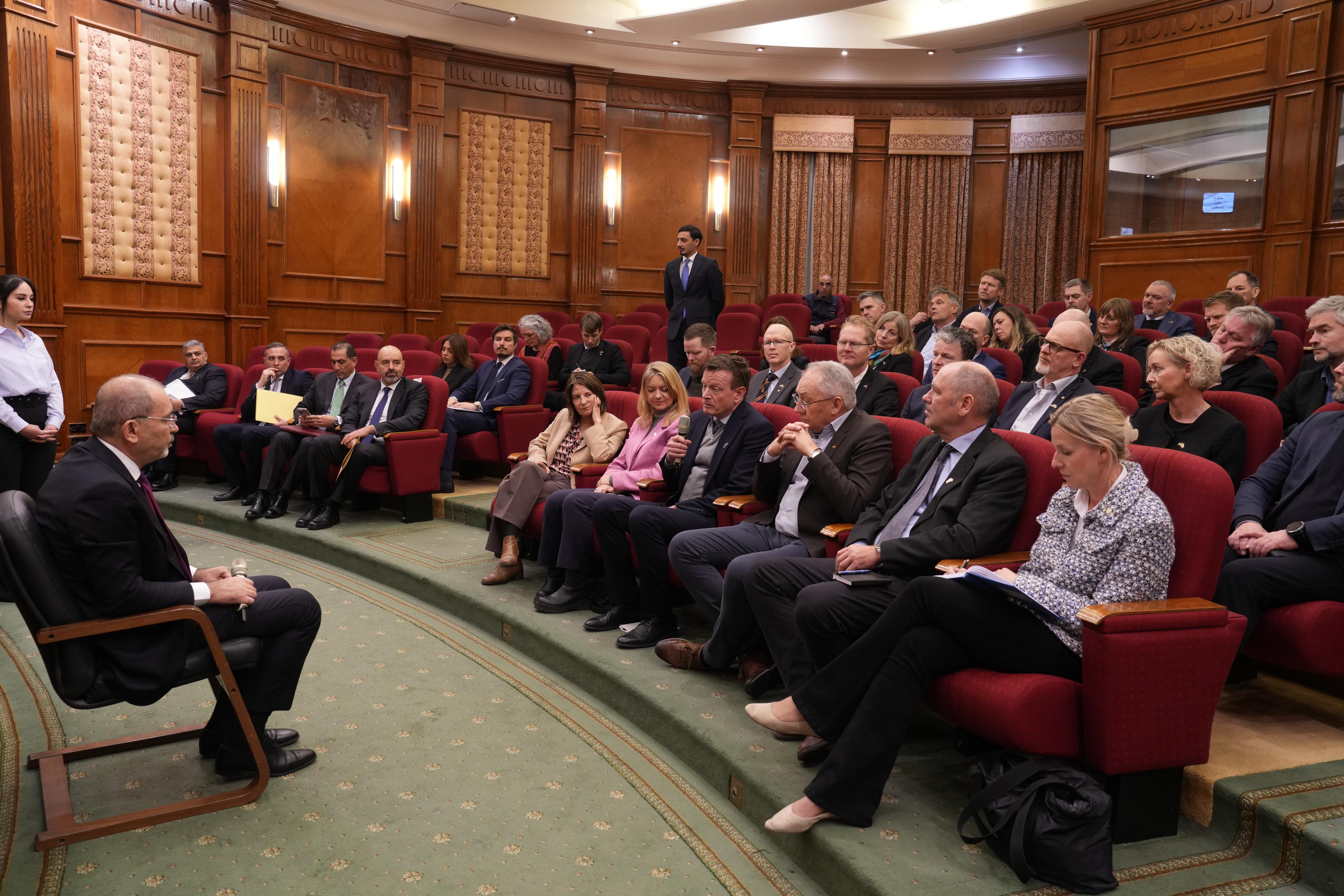 FM Meets Norwegian Defence University College Delegation