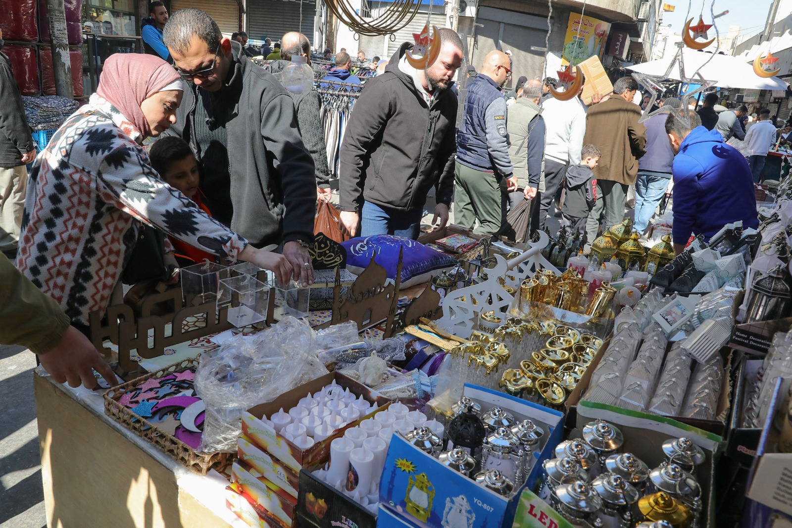 Jordan’s markets see surge in demand as Ramadan begins