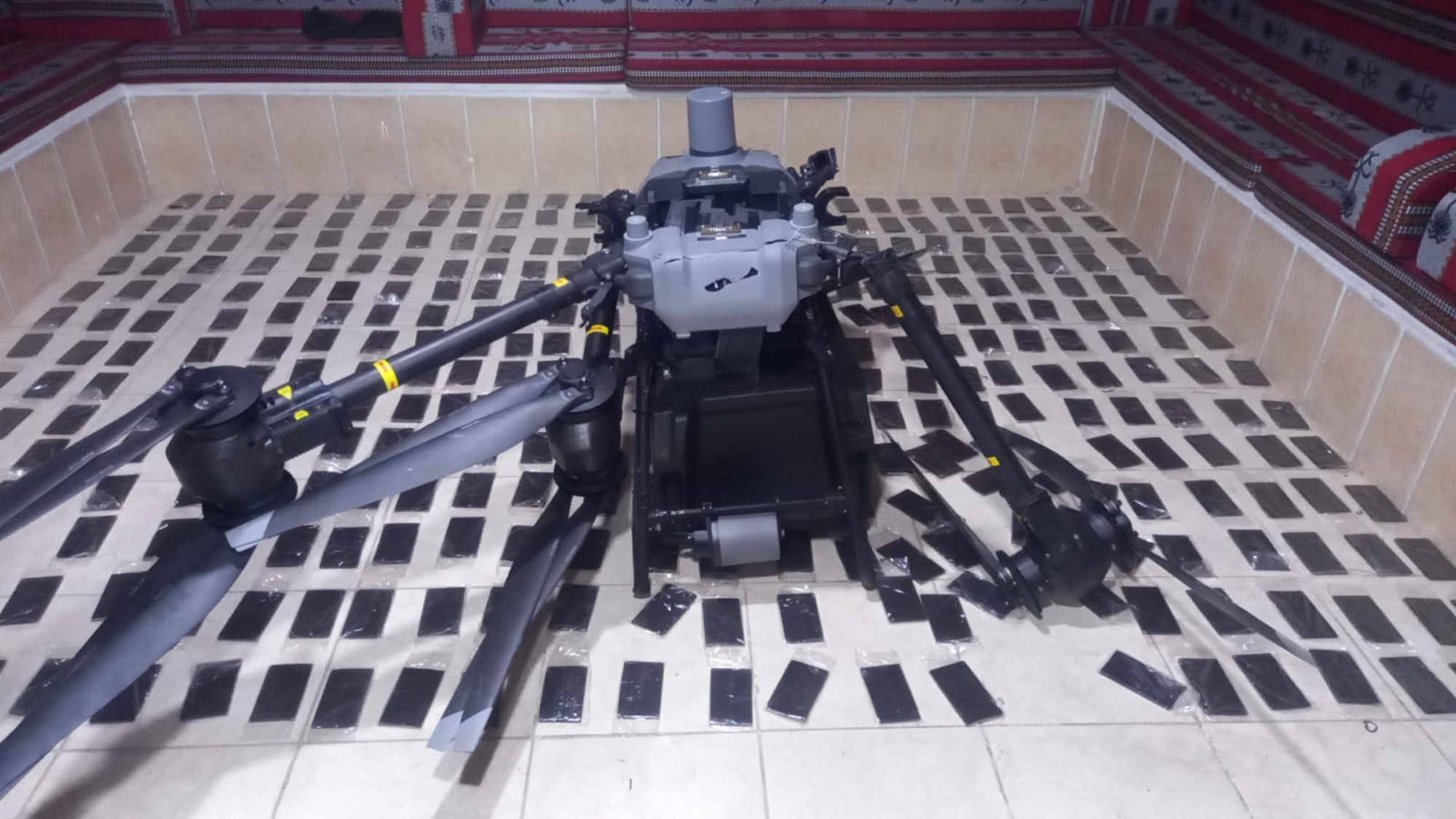 Army Foils Drone-Assisted Drug Smuggling Attempt