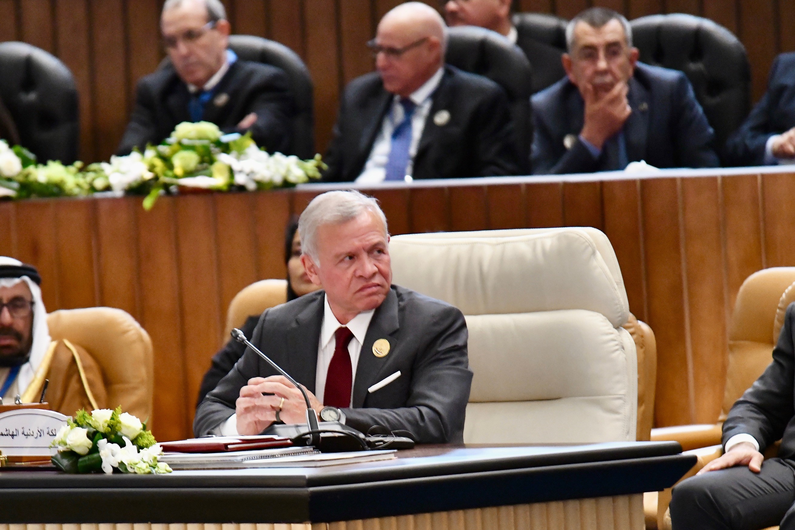 King affirms Jordan’s support for plan to rebuild Gaza at 'Palestine Summit'