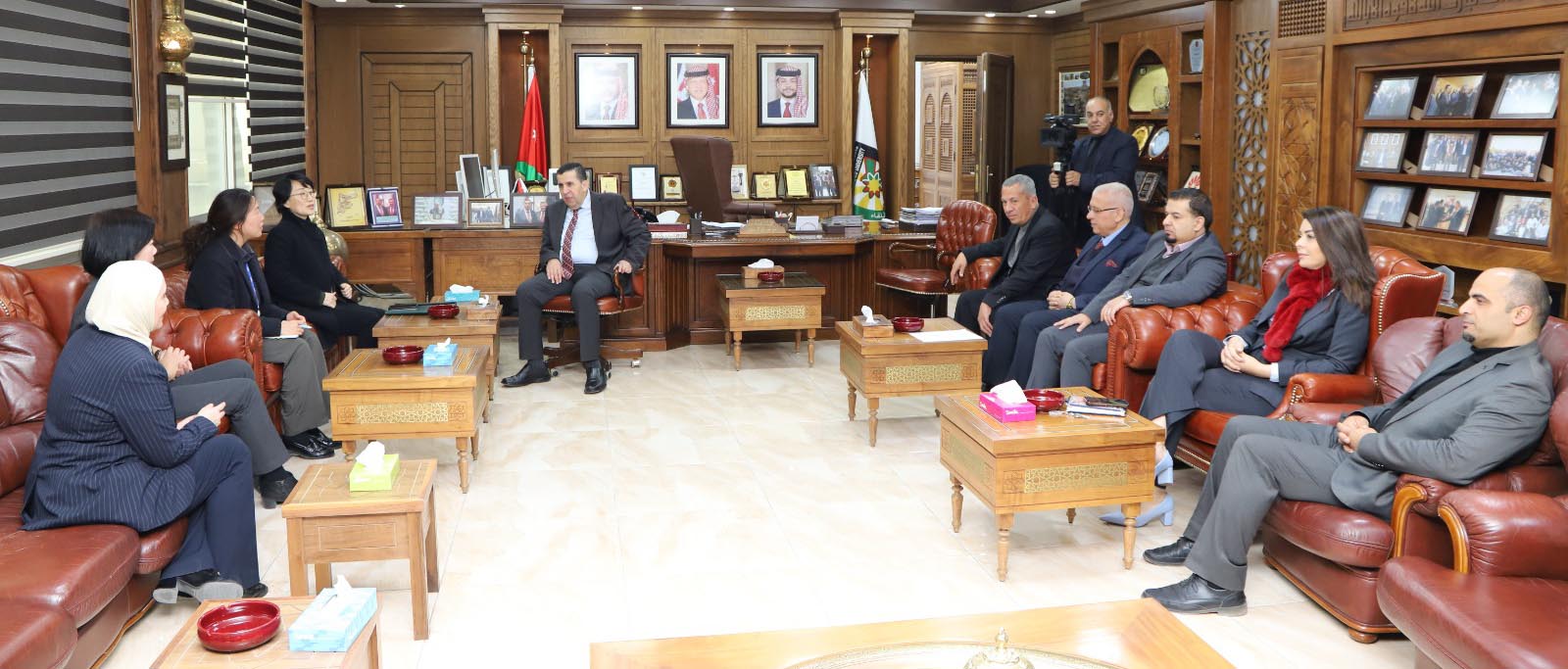 Balqa Applied University, KOICA Discuss Technical Education Development