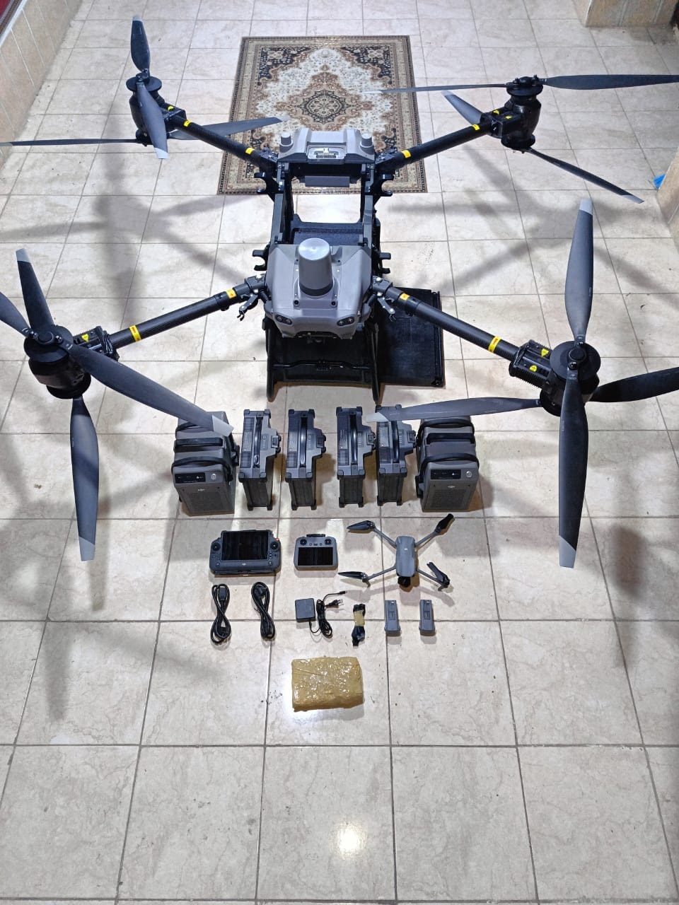 Army Disrupts Drug Smuggling Operation, Seizes Drone and Equipment