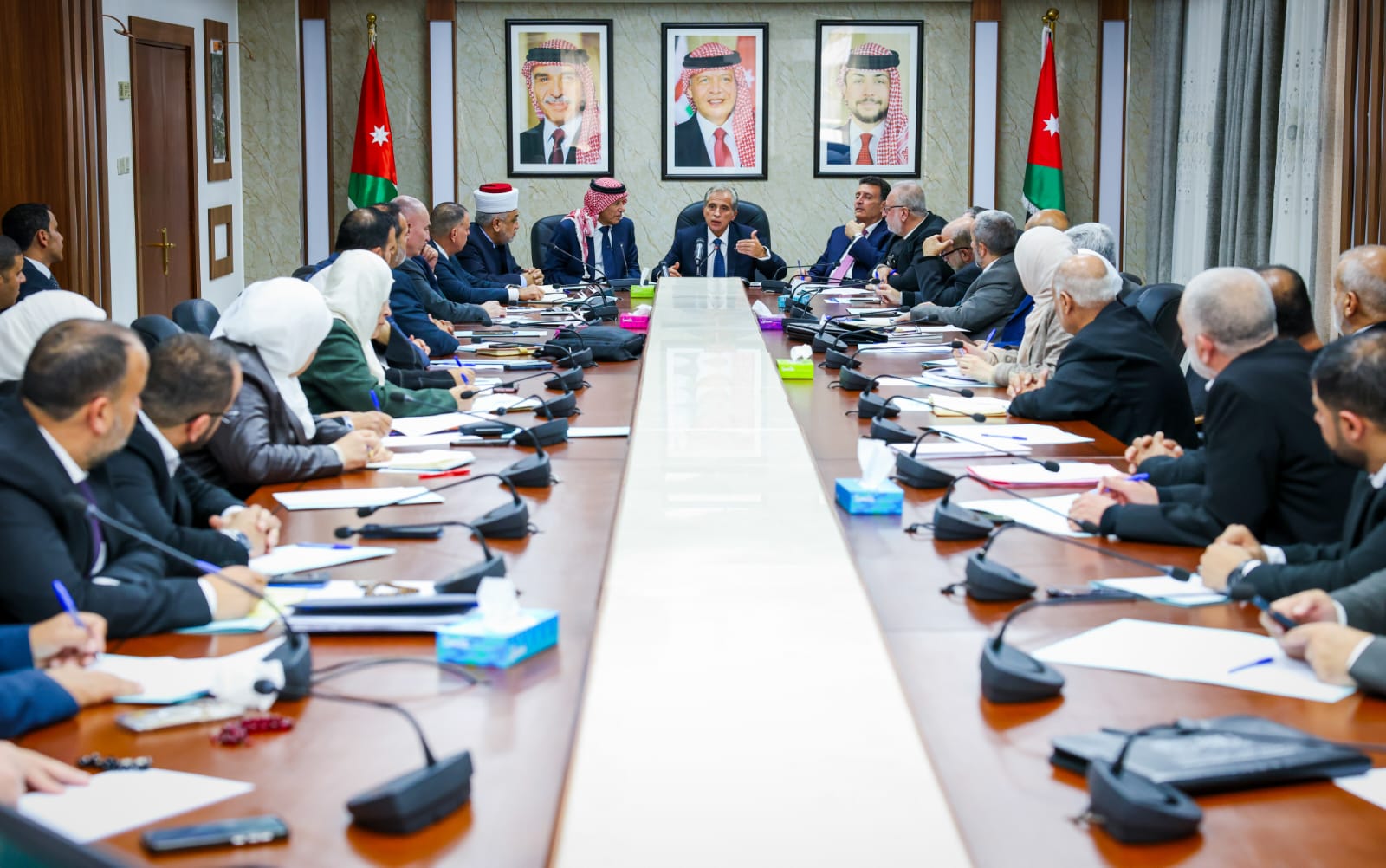 PM Meets with Islamic Action Front Bloc in Lower House