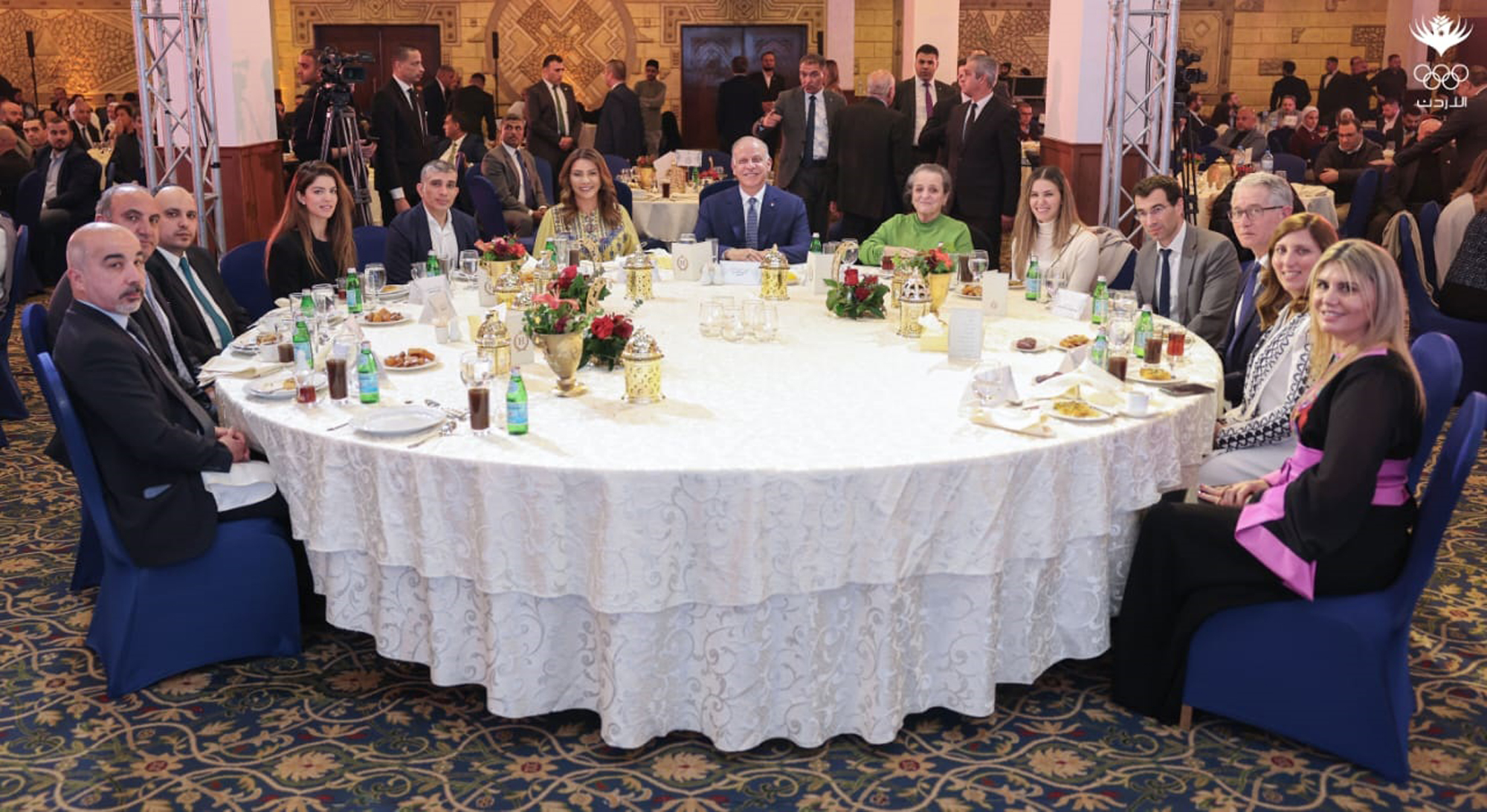 Prince Faisal Attends Ramadan Iftar with Jordanian Sports Community