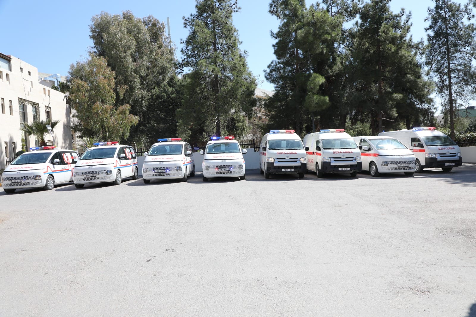 Royal Medical Services Receives French-Donated Ambulances