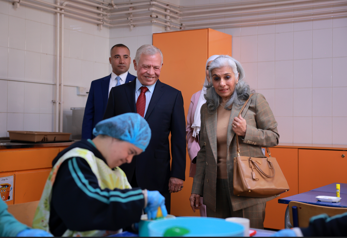 King visits Bunayat Centre for Special Education