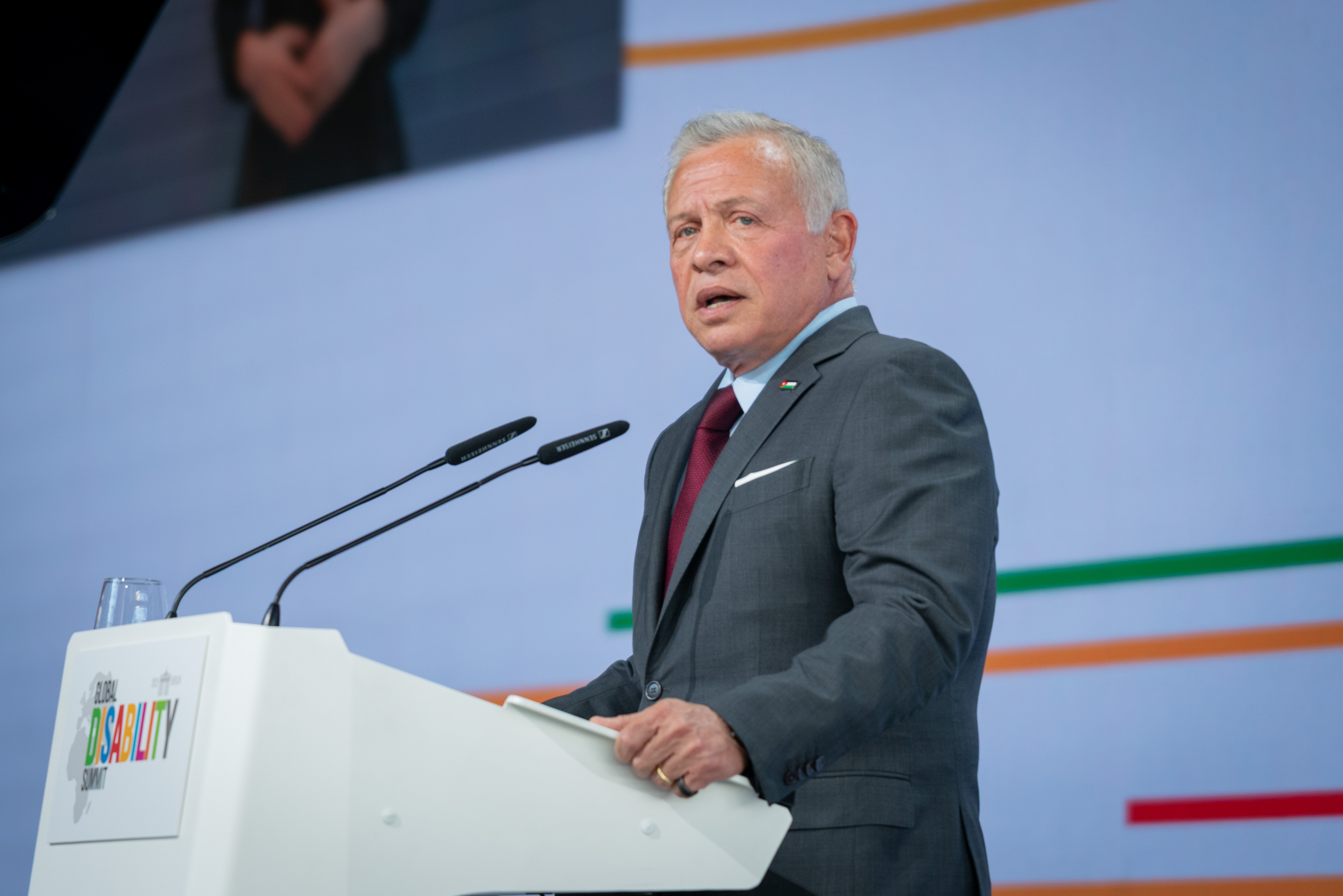 King Addresses 3rd Global Disability Summit