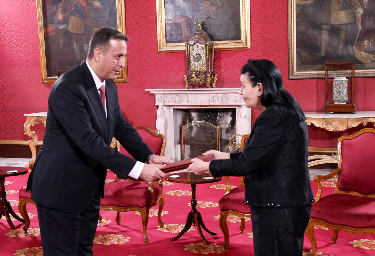 Jordanian Ambassador Presents Credentials to Maltese President