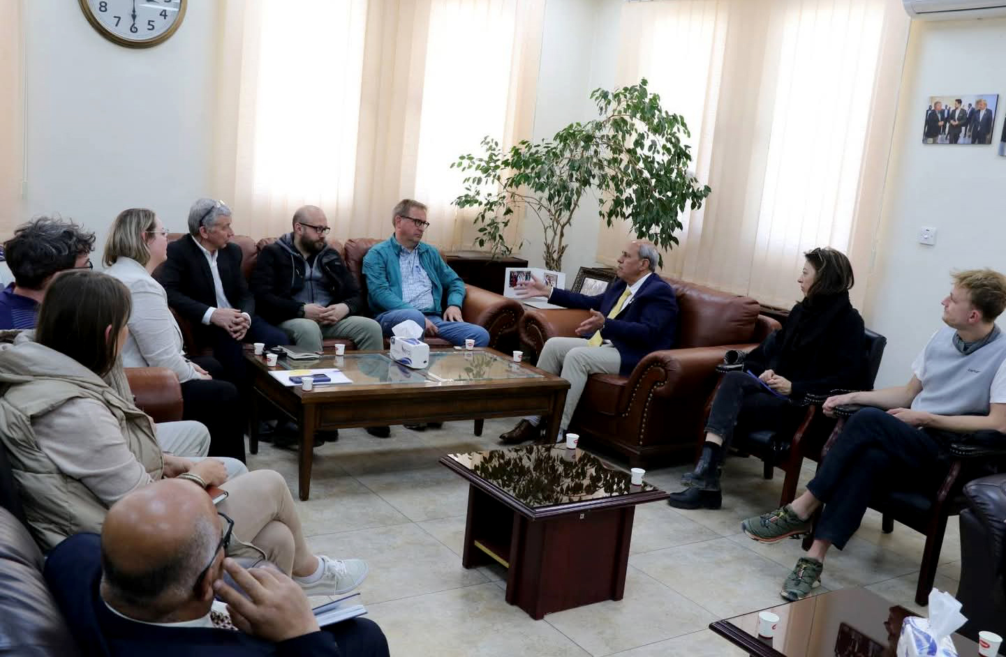 German Delegation Visits Tafila Technical University to Advance Sustainable Sanitation Collaboration
