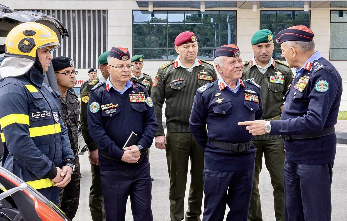 King inaugurates new Public Security Officers Club