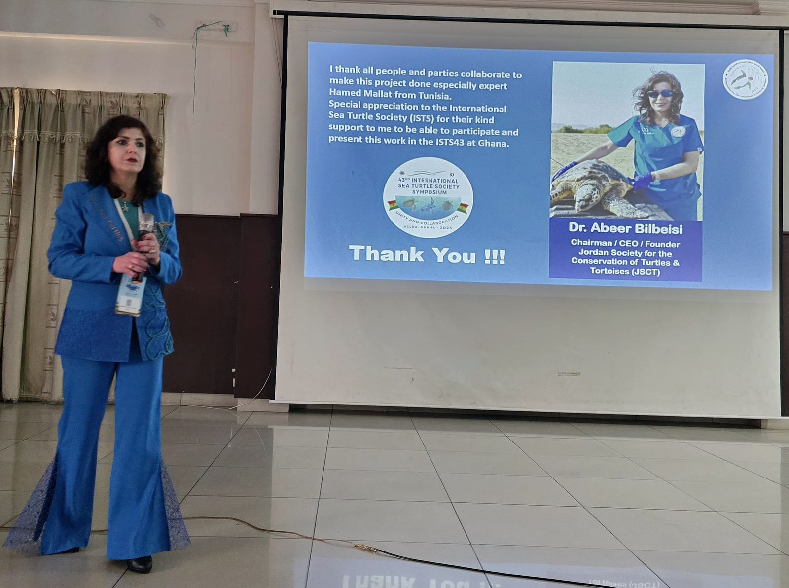 Jordan Makes Mark at International Sea Turtle Conservation Symposium