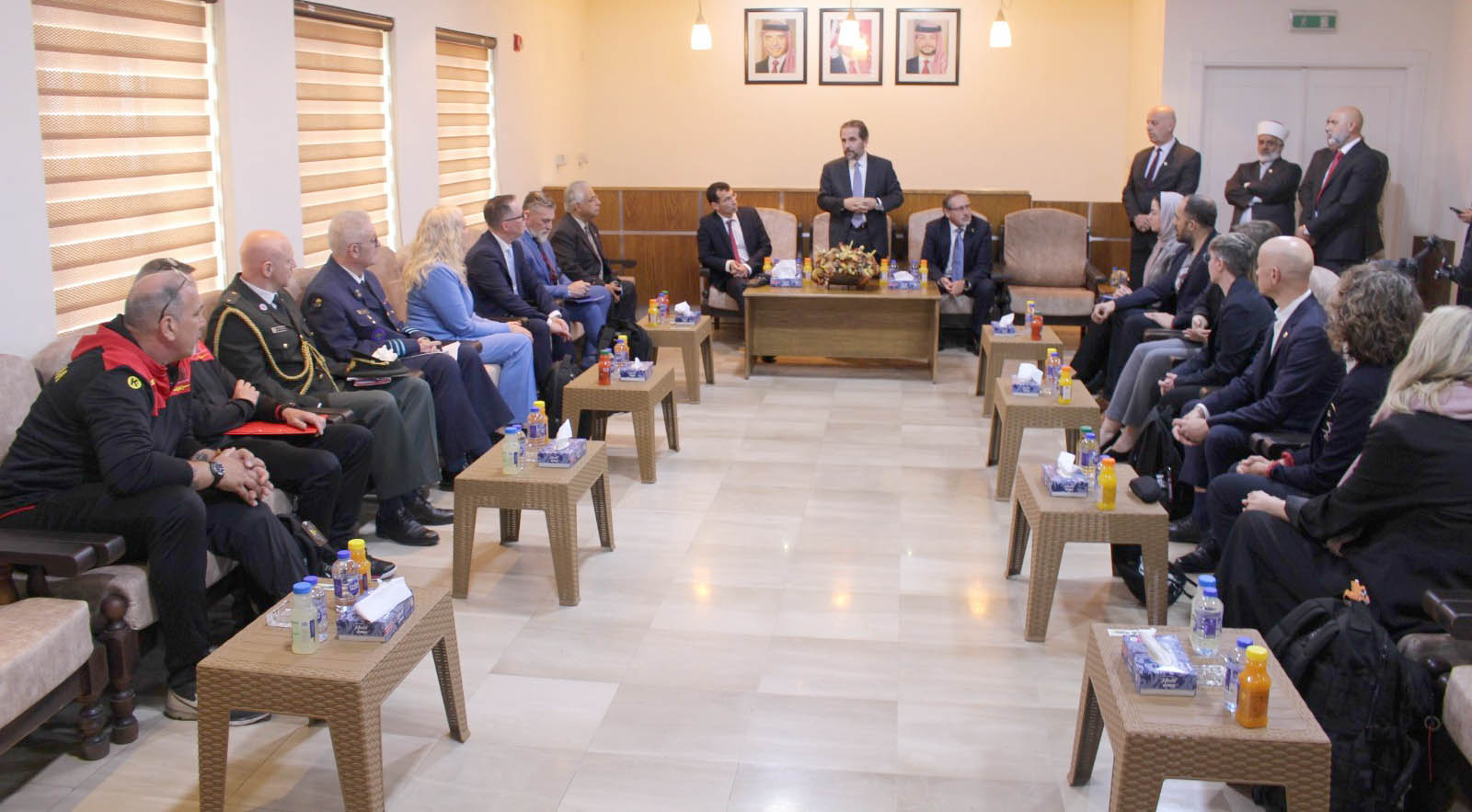 EU delegation visits Hashemite Commission for Disabled Soldiers