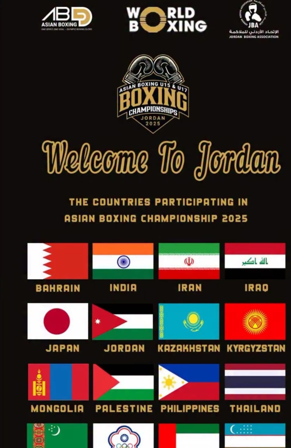 Asian Boxing Championships Kick Off in Amman with 410 Participants
