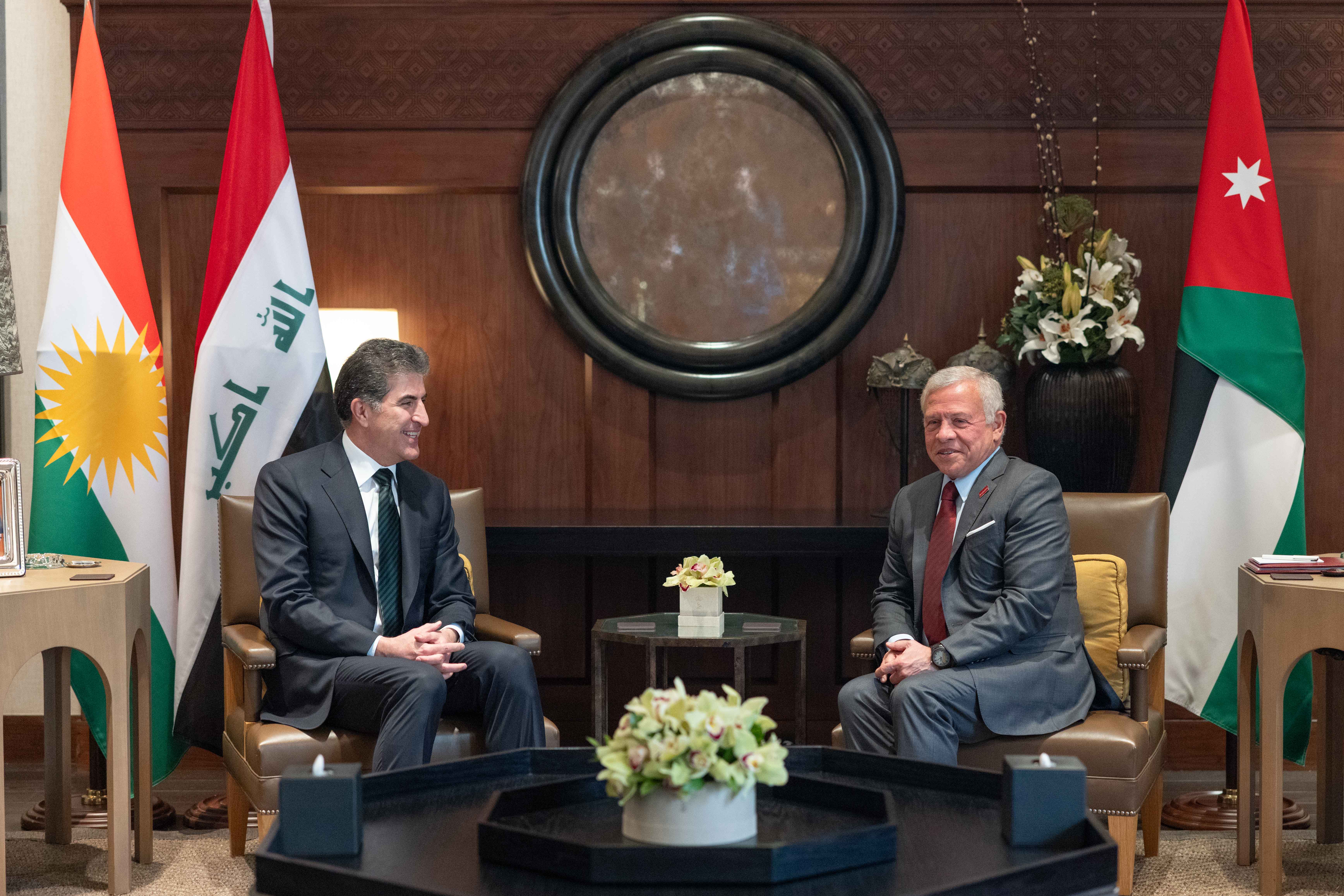 King receives president of Iraq’s Kurdistan Region