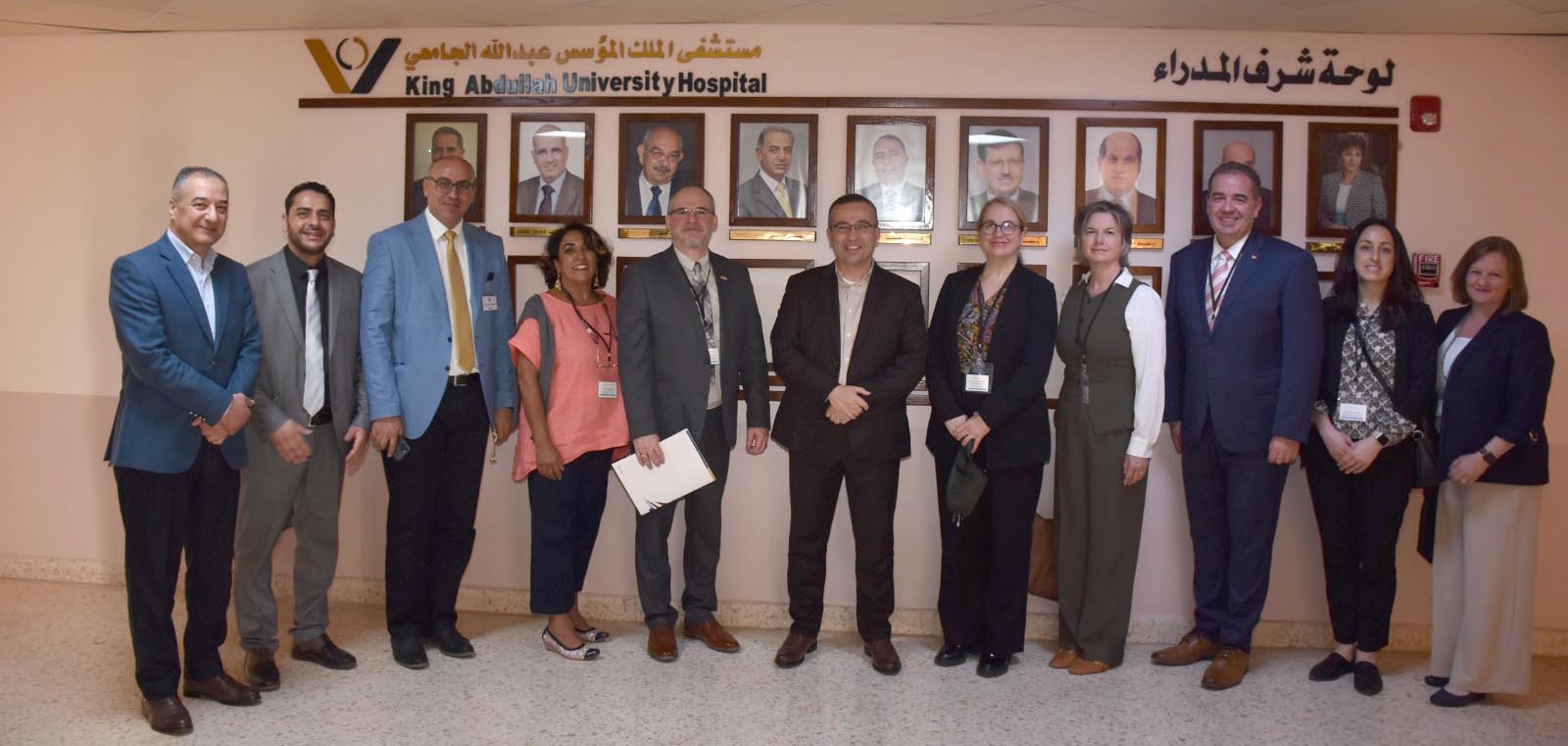 King Hussein Hospital, Canadian delegation discuss healthcare cooperation