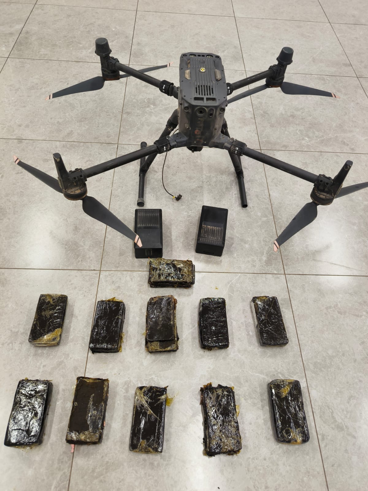 Southern Military Zone border guards down drone carrying narcotics