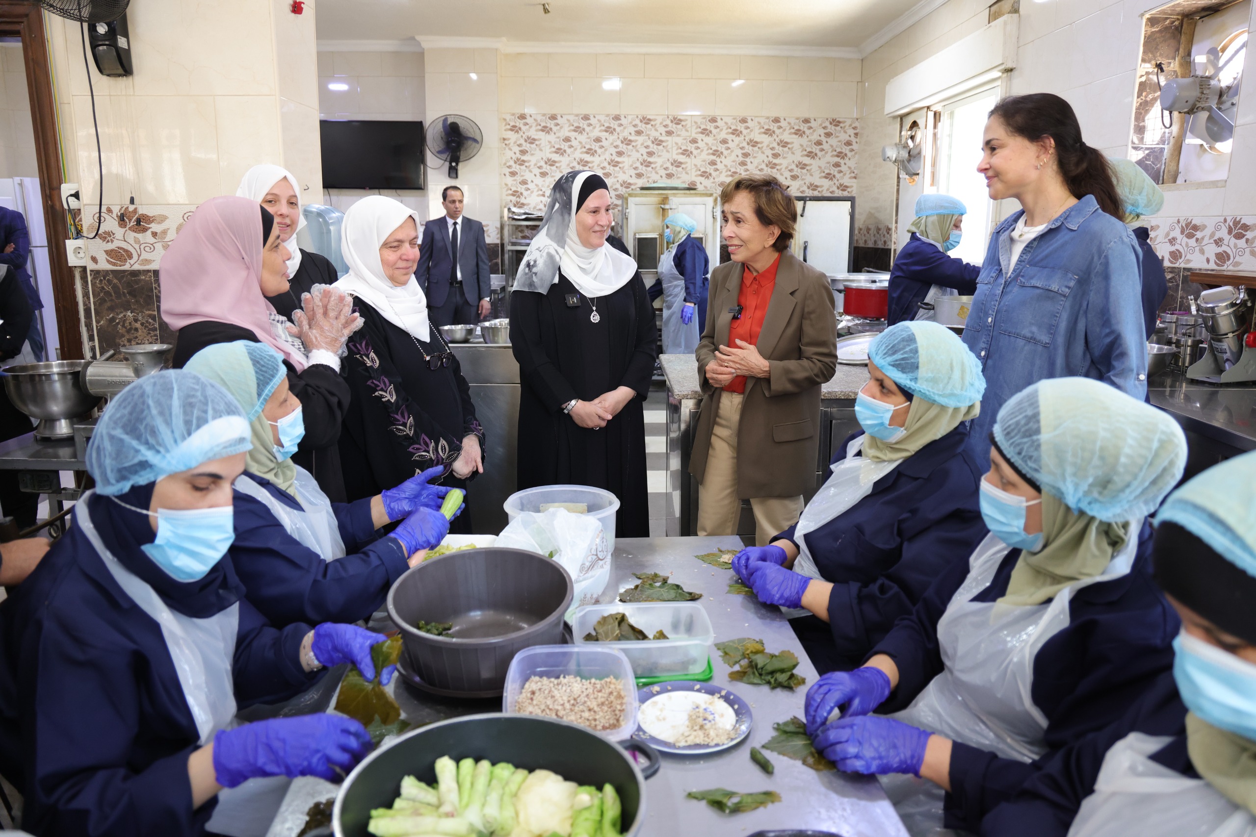 Princess Basma Highlights Community Initiatives, Supports Women's Empowerment During Amman Charity Visit