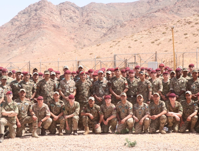 Jordan, UK launch joint military drill &amp;quotSword 25"