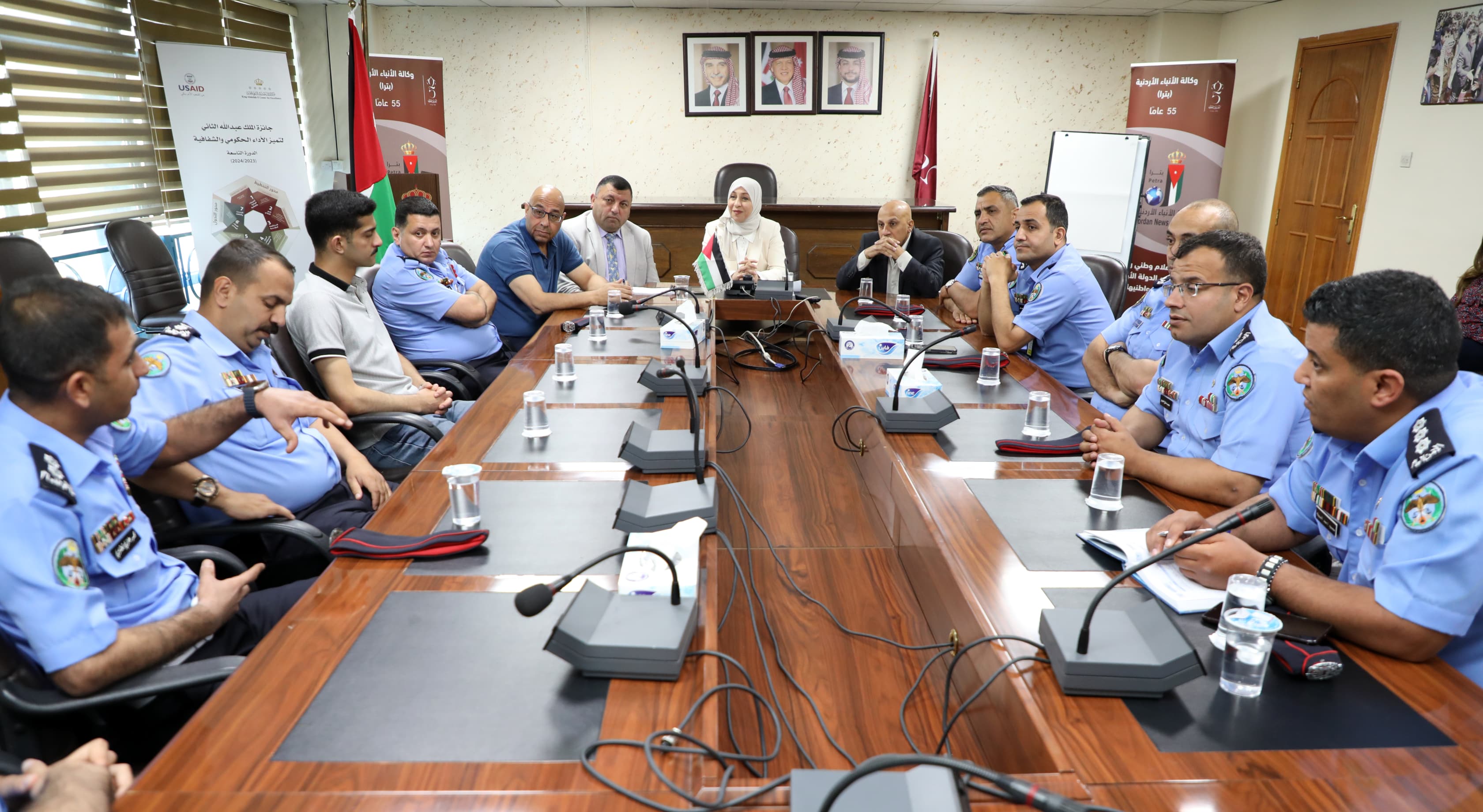 PSD officers in media training visit Petra News Agency