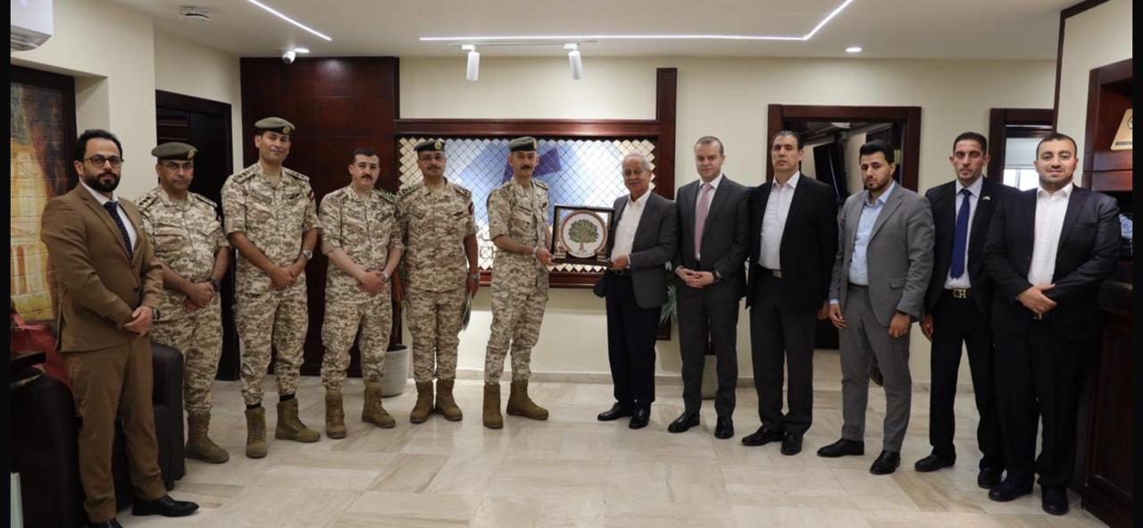 JCI receives JAF delegation, discusses industrial-military collaboration