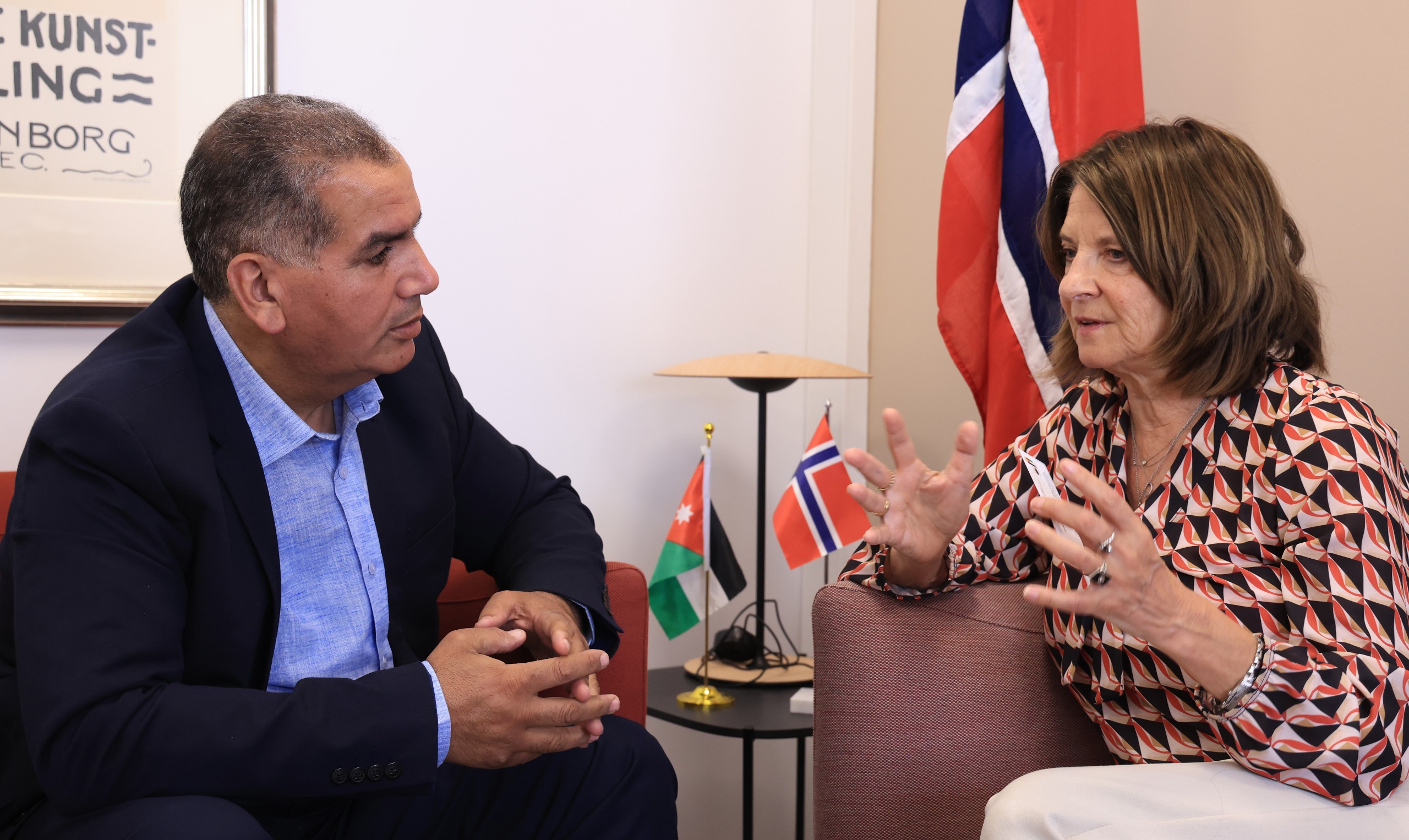 Norwegian Ambassador Commends Jordan’s Role in Delivering Aid to Gaza