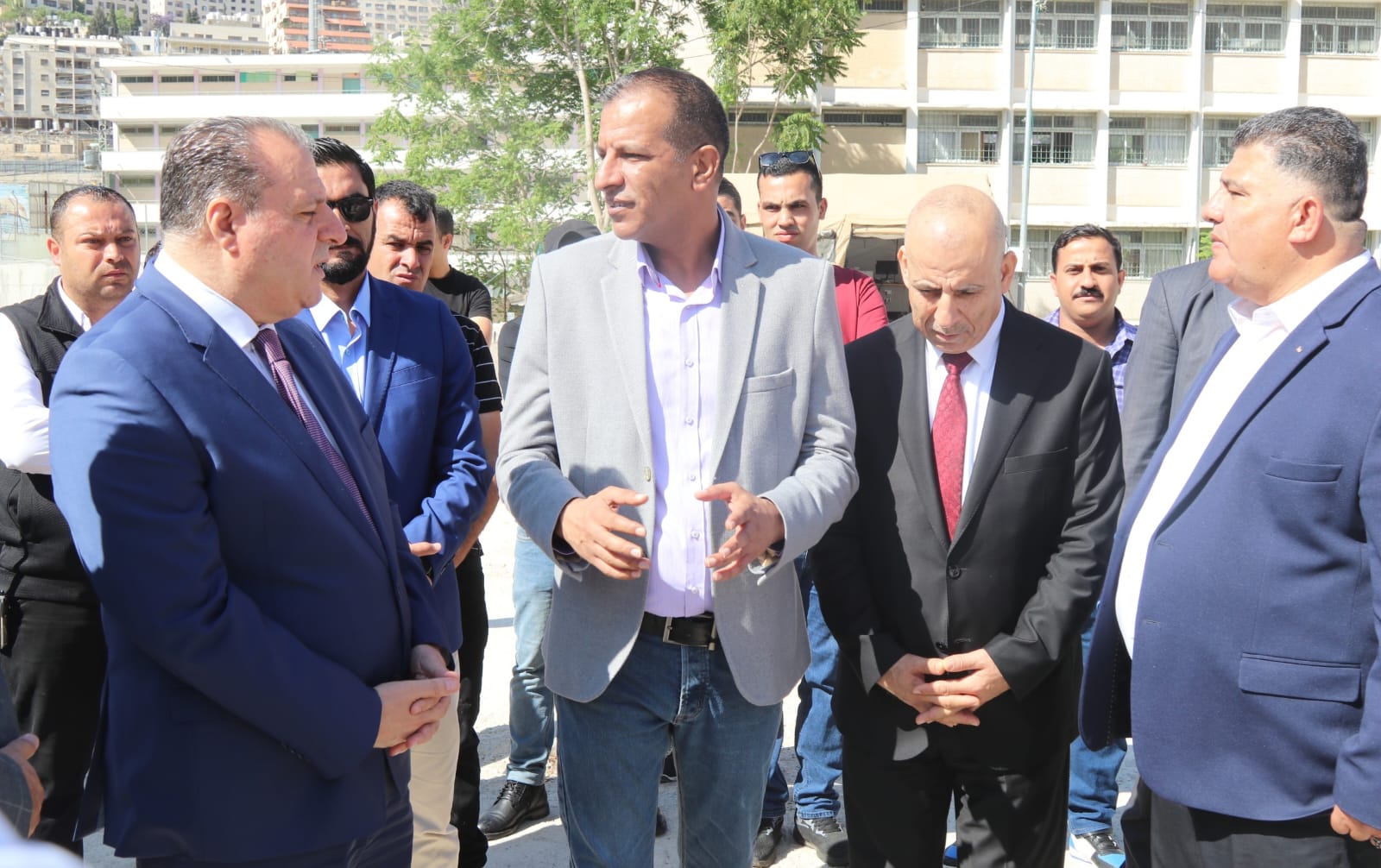 Ambassador Al-Bdour Visits Jordanian Field Hospital in Nablus