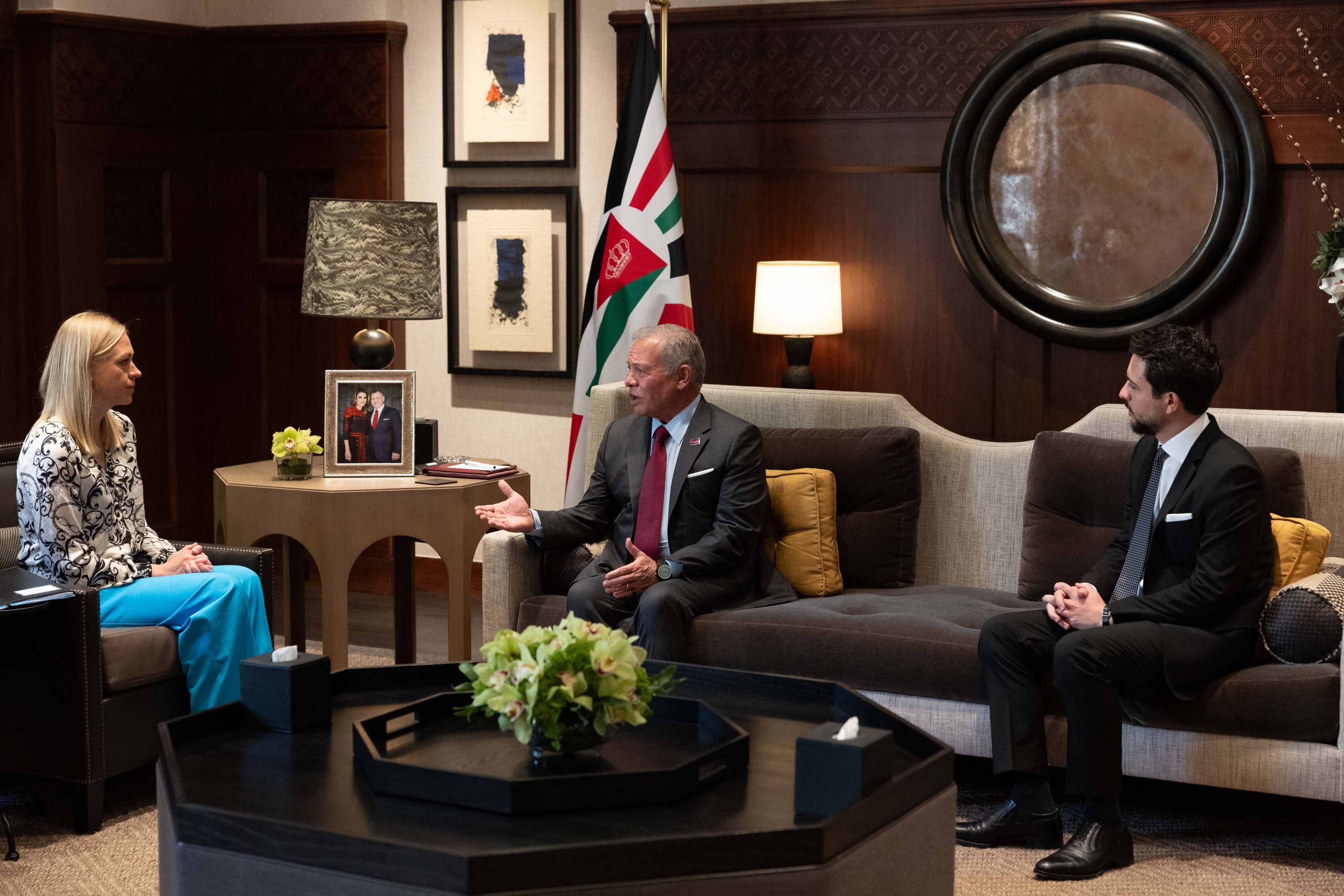 King meets Finland FM