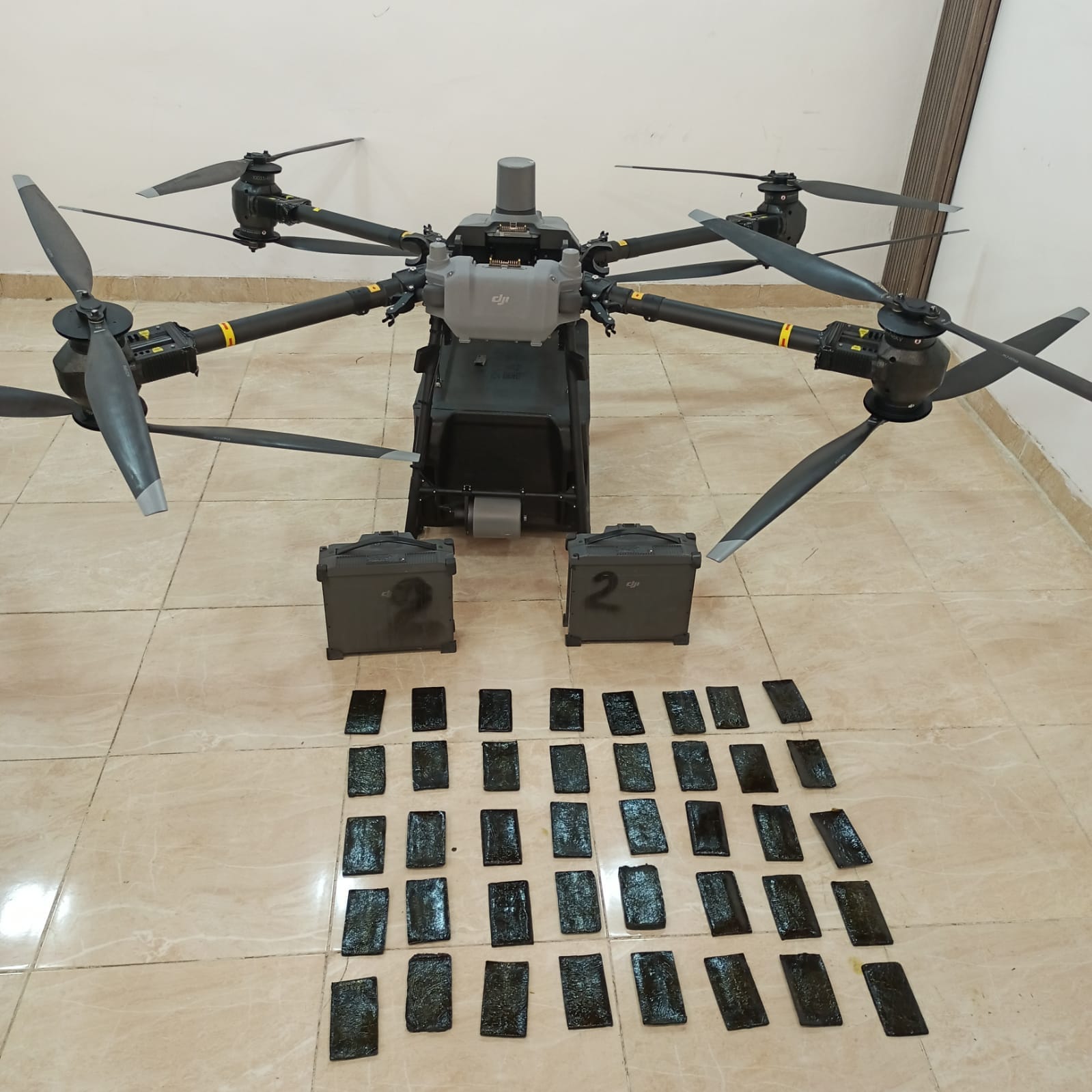 Drone Smuggling Attempt Intercepted Near Western Border