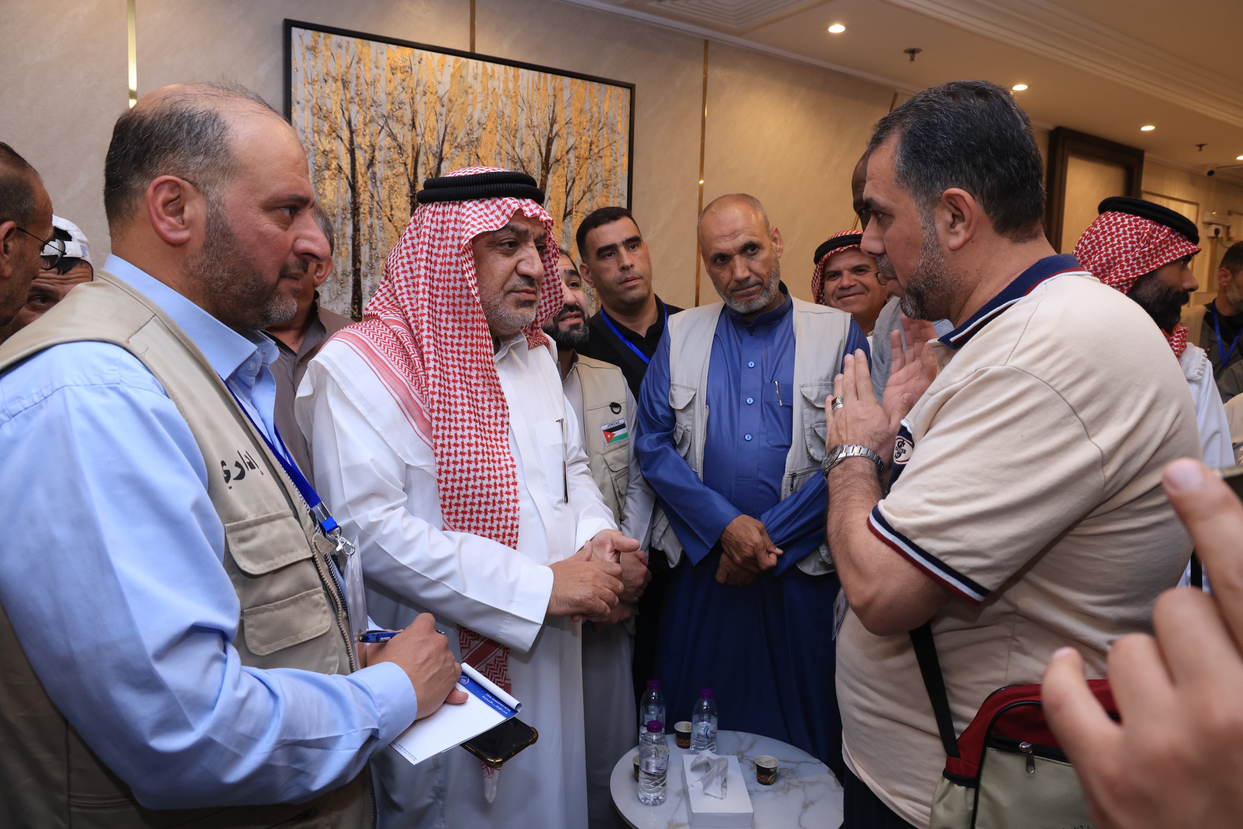 Awqaf Minister Reviews Jordanian Pilgrim Services in Medina