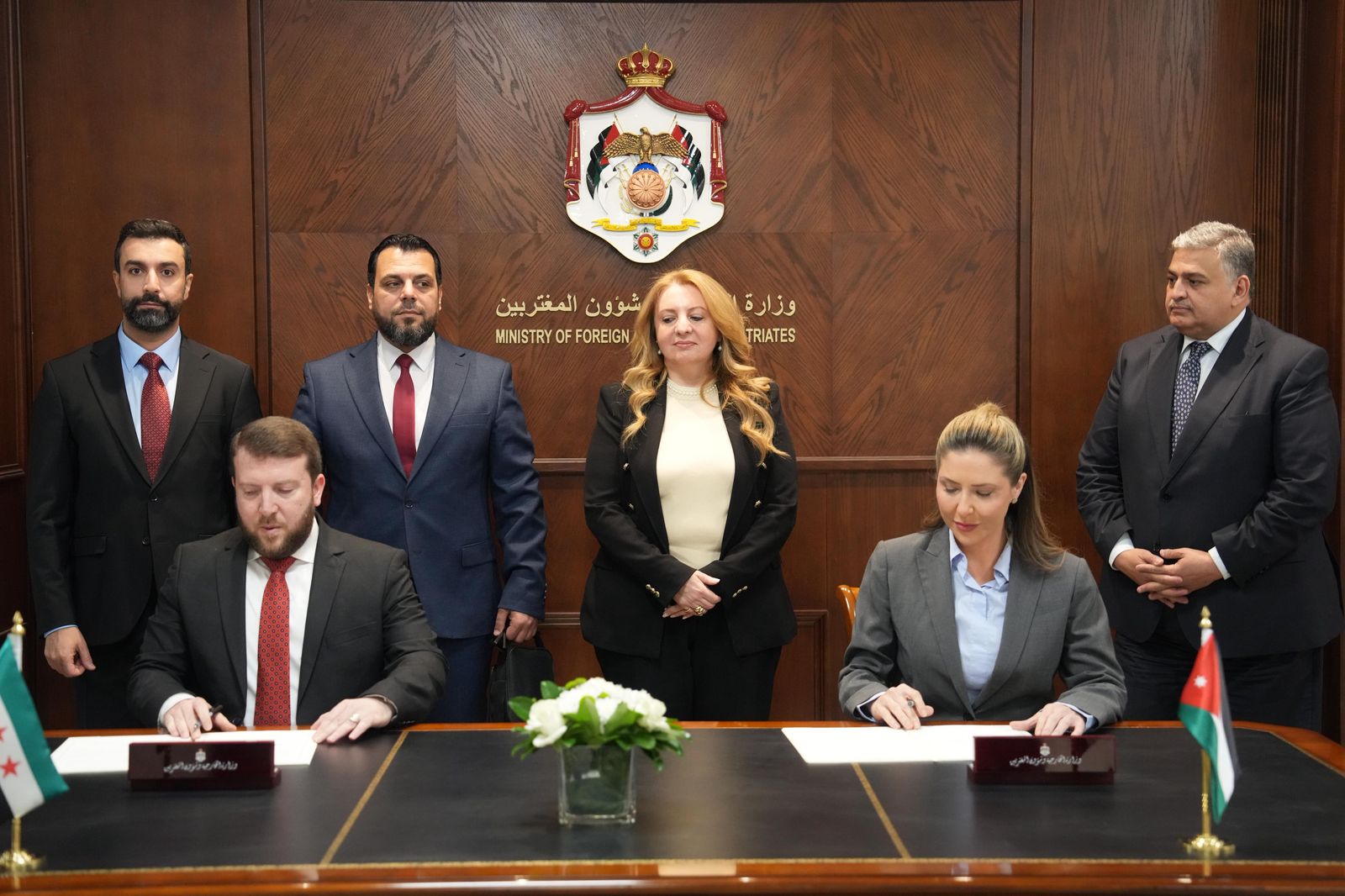 Jordan, Syria sign cooperation MoU to train diplomatic, public staff