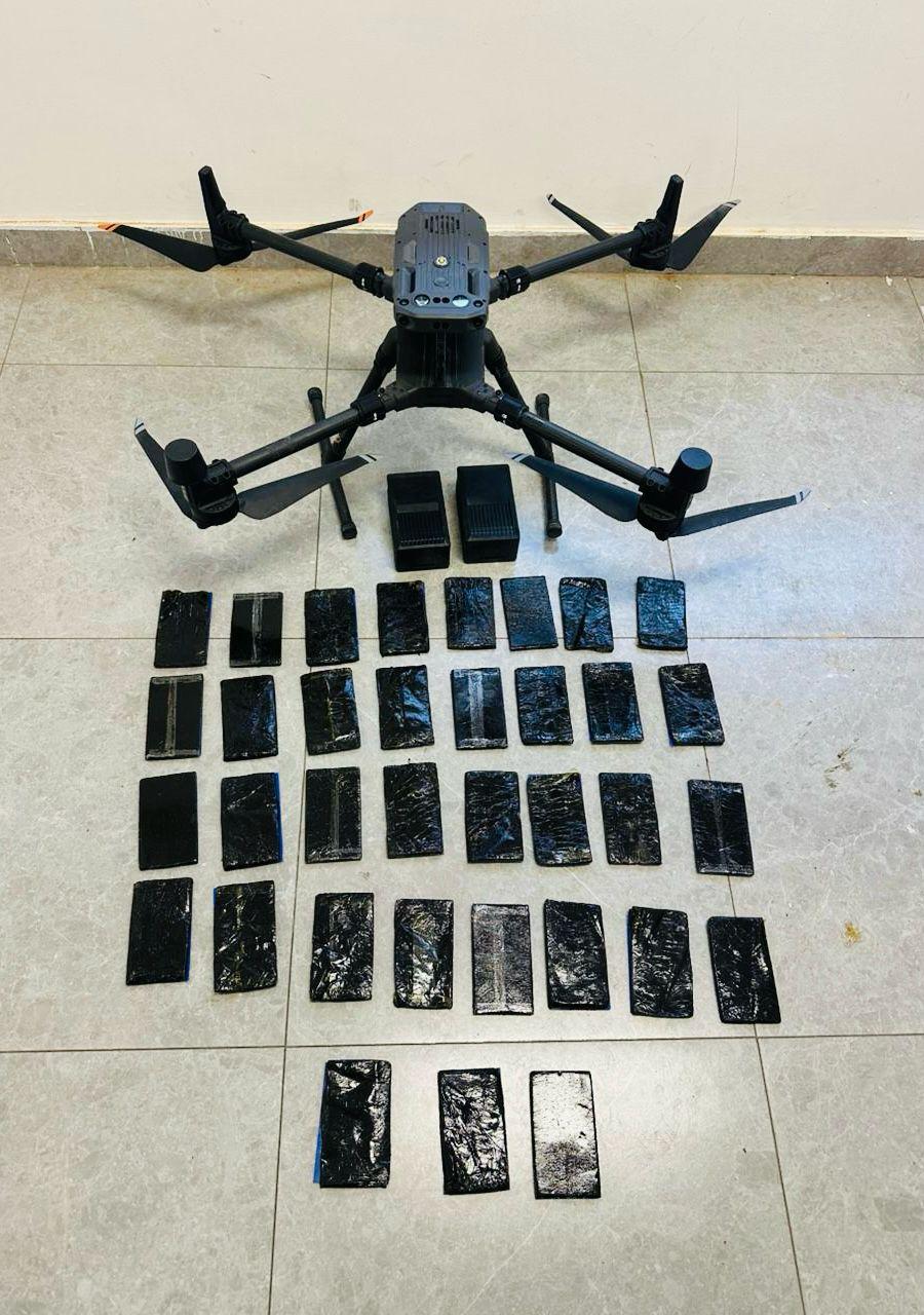 Southern Military Zone troops shoot down two drones in drug bust