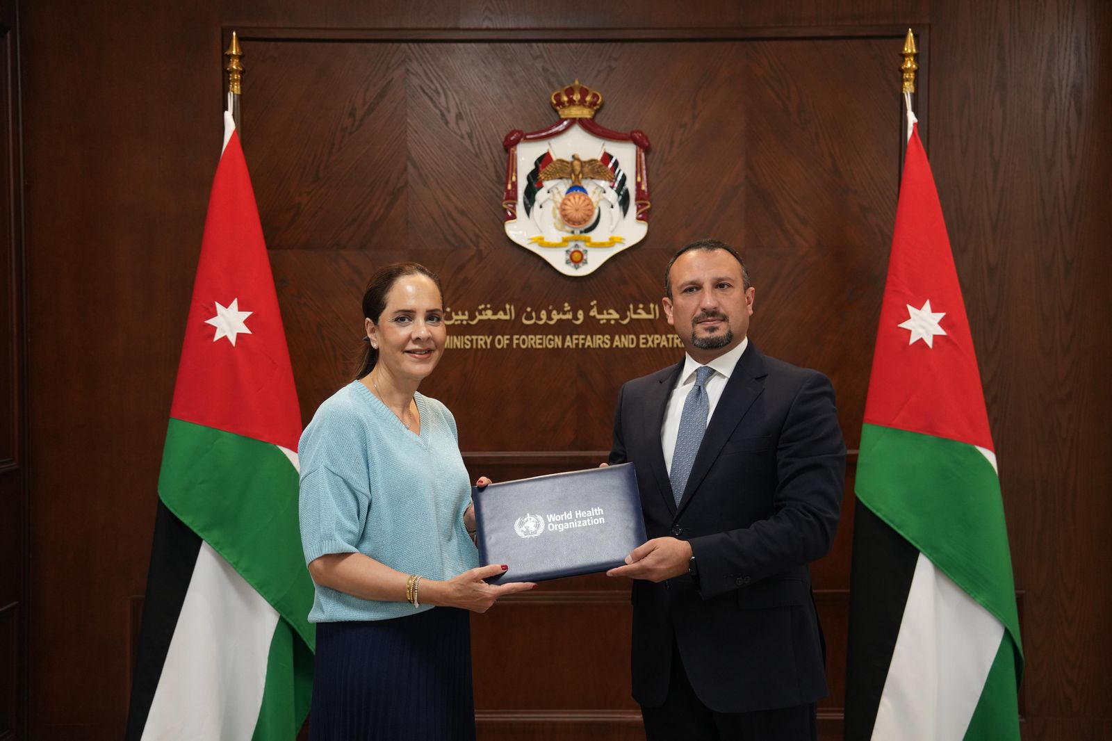 Iman Shanqiti accredited as WHO representative in Jordan