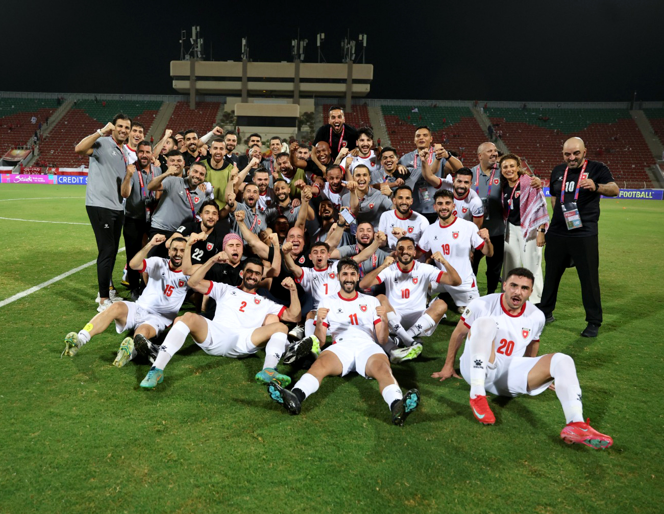 King Congratulates Jordanians on Historic World Cup Qualification