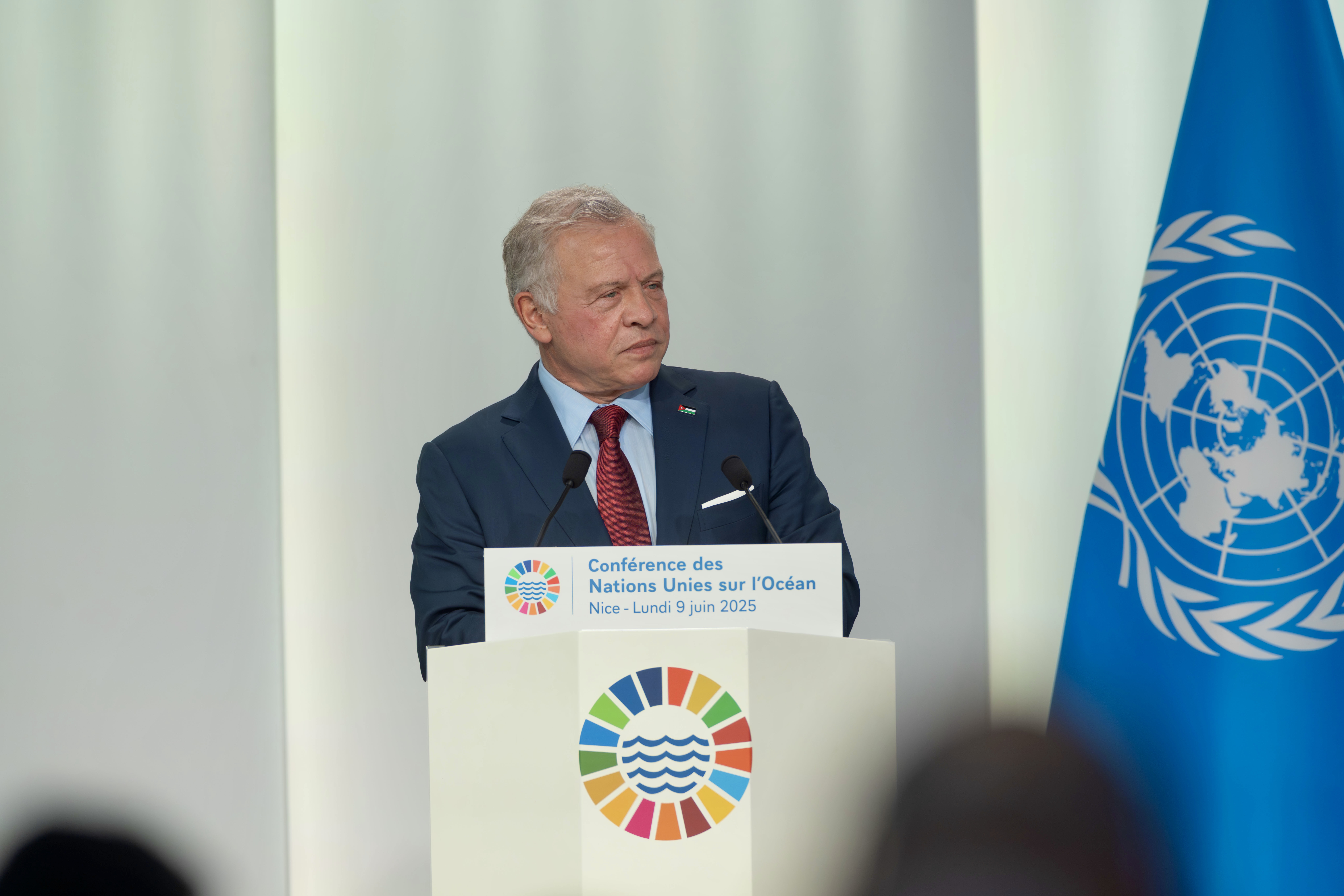 King delivers Jordan’s address at 3rd United Nations Ocean Conference