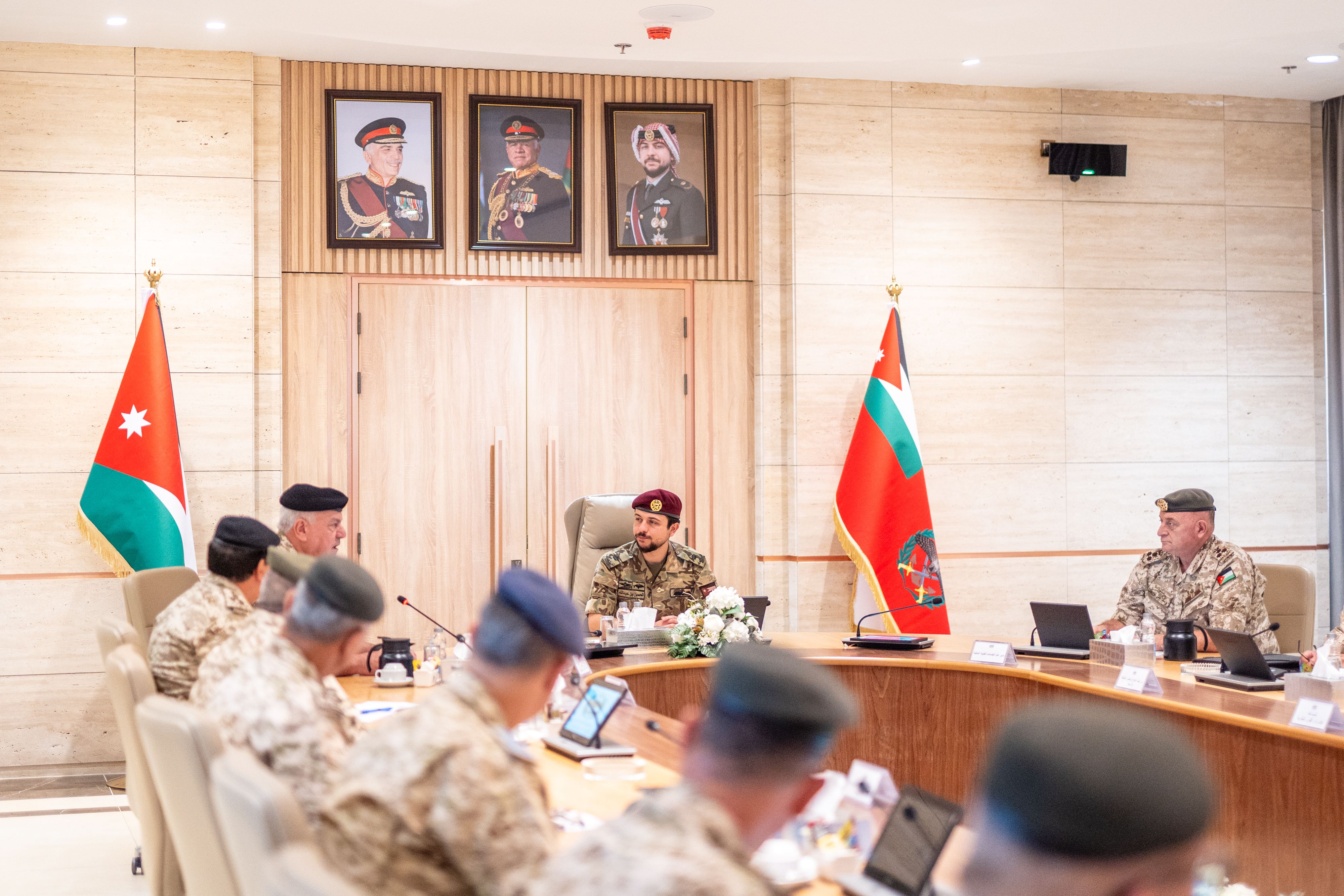Crown Prince visits JAF General Command, says Jordan’s security above any other consideration