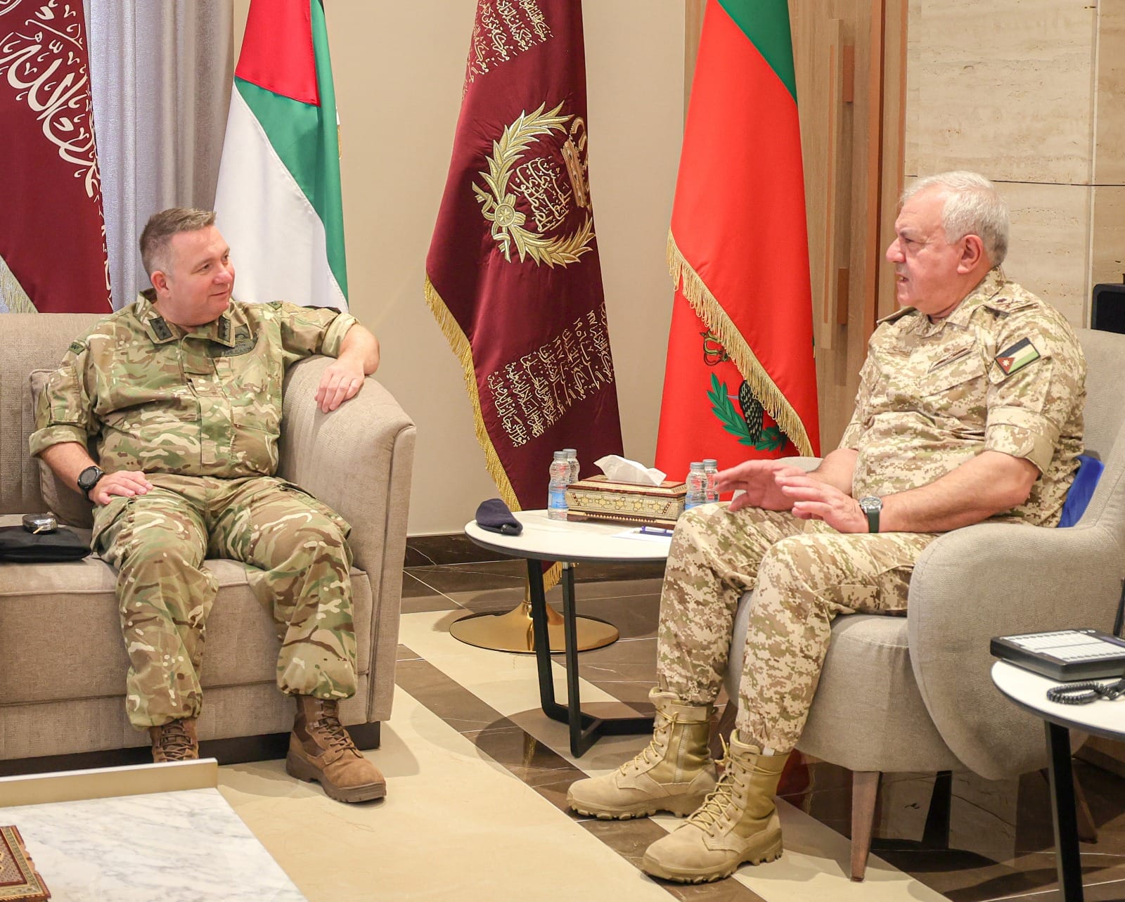 Jordan, UK Military Officials Discuss Strategic Cooperation
