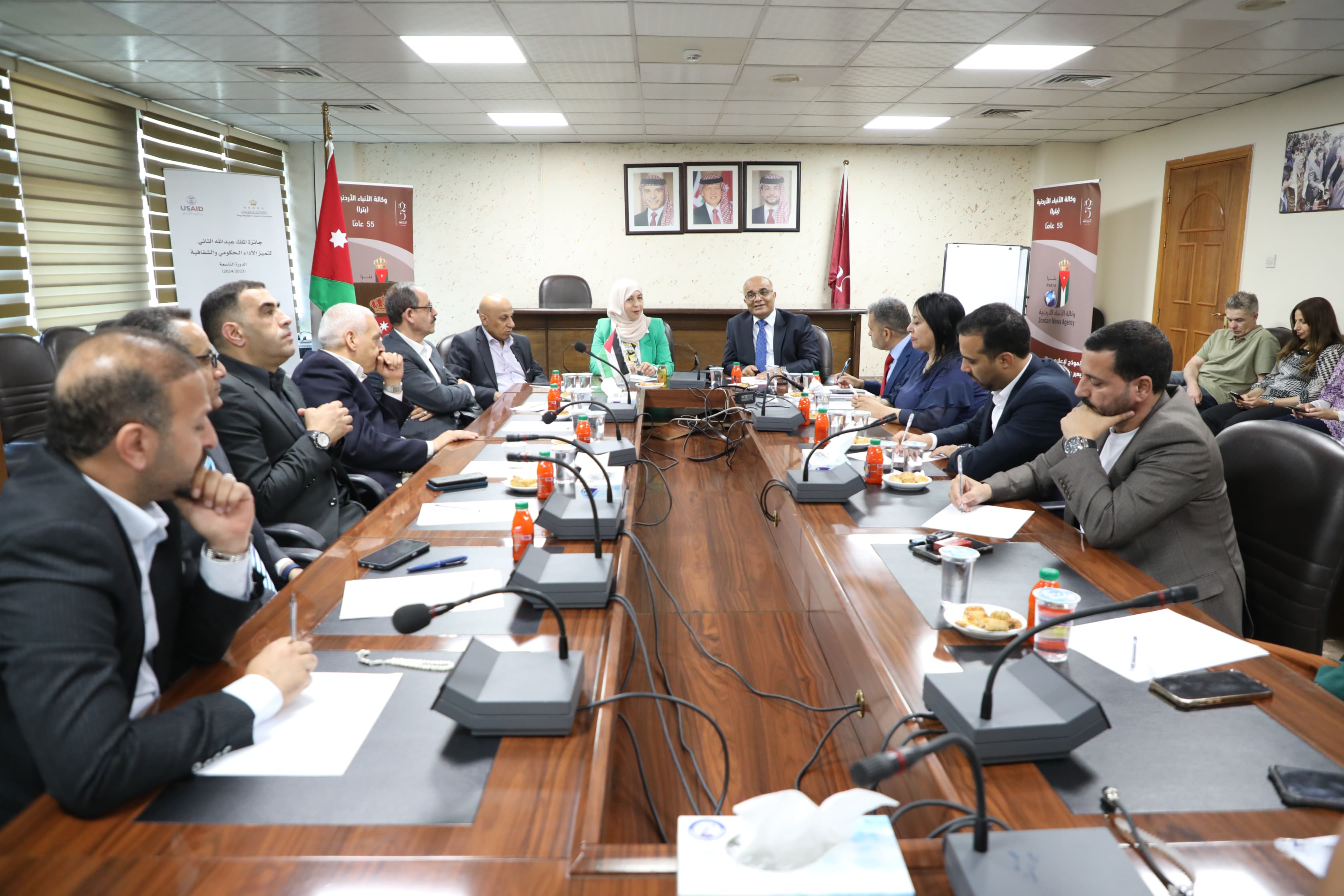 JPA council visits JRTV, Petra