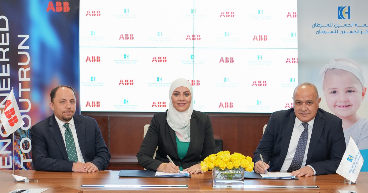 KHCF, ABB Jordan Sign MoU to Support Cancer Patients’ Treatment Costs