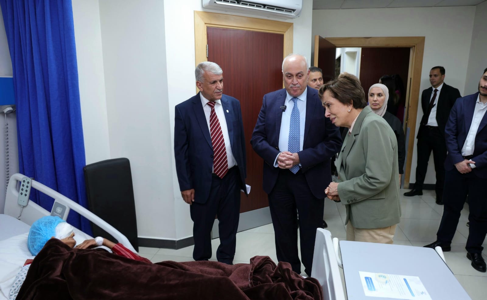 HRH Princess Basma Visits Patients from Campaign's Pro Bono Surgeries