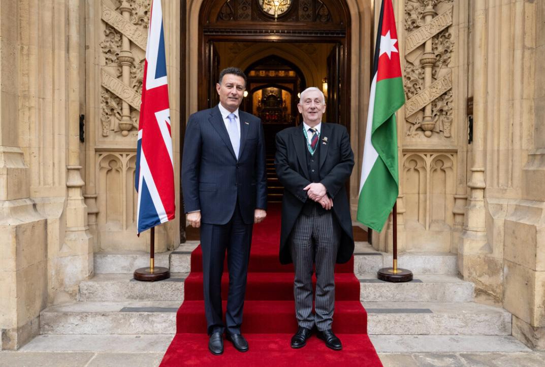 Jordan, UK parliamentary leaders reaffirm strategic ties, call for Gaza ceasefire