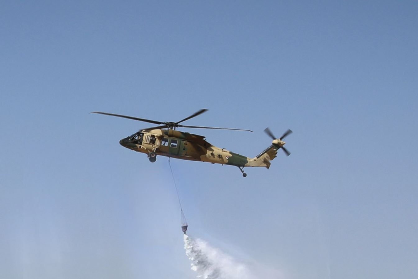 Jordan Deploys Military Aircraft to Support Syria in Wildfire Containment