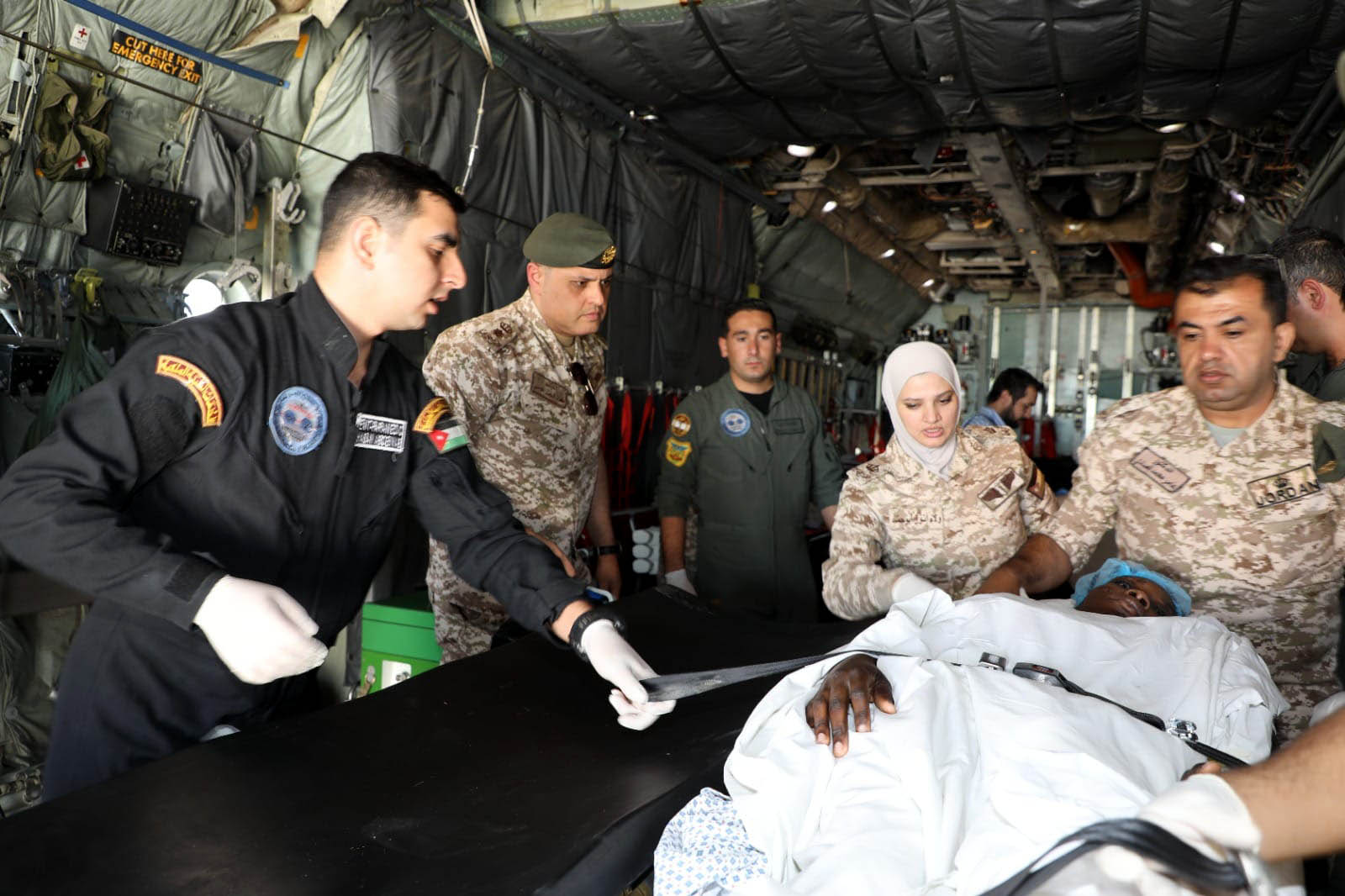 Royal Air Force evacuates Jordanian family injured in Saudi Arabia accident