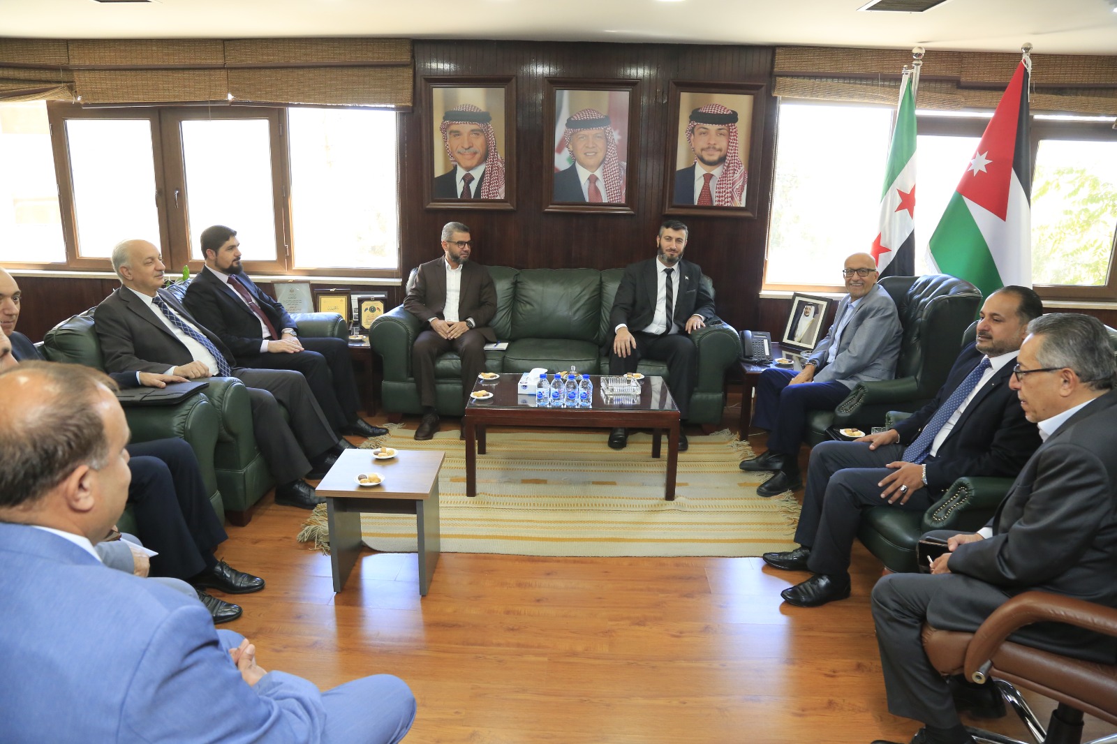 Abu Soud, Syrian delegation talk water cooperation, expertise transfer