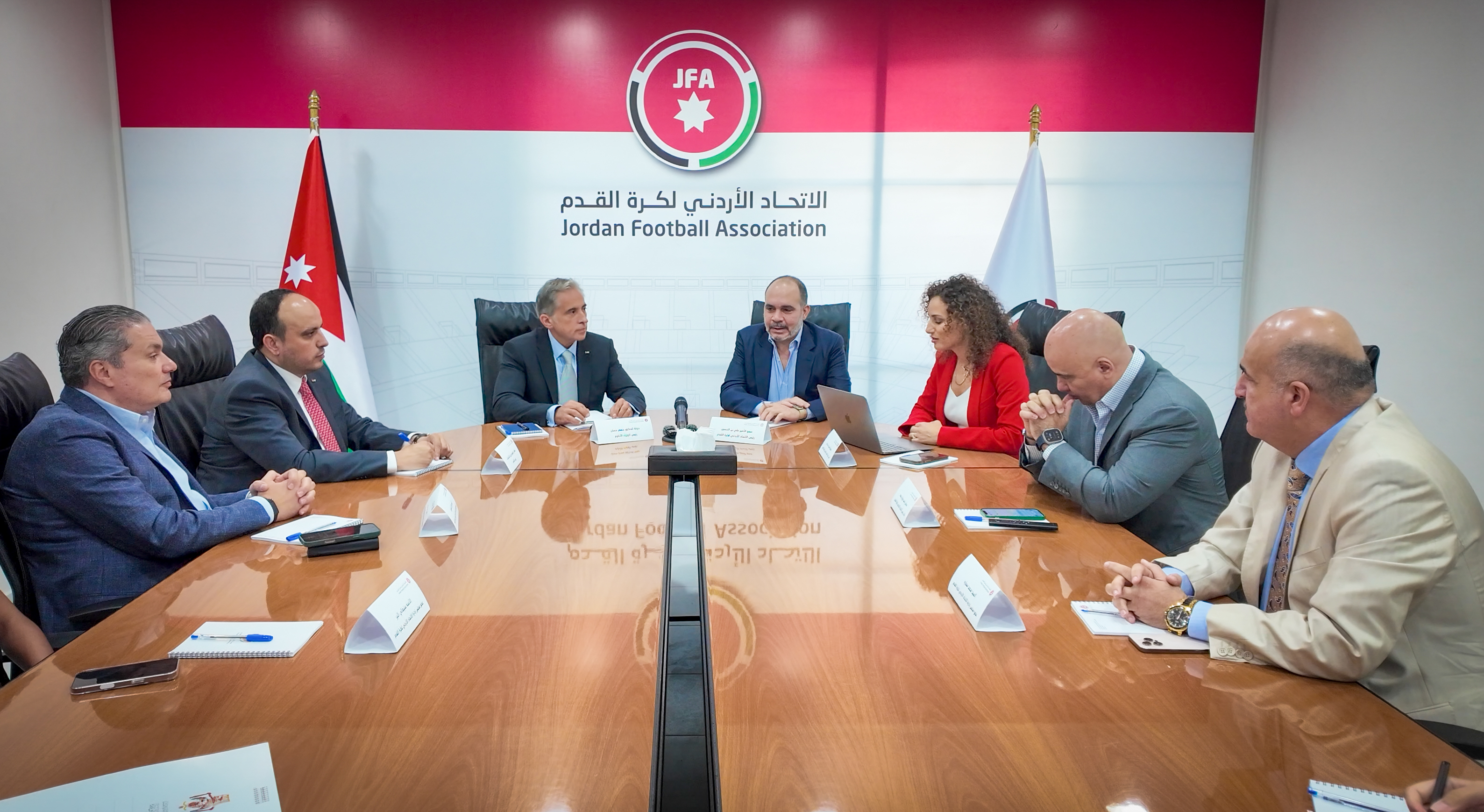 Prince Ali chairs Jordan Football Association meeting