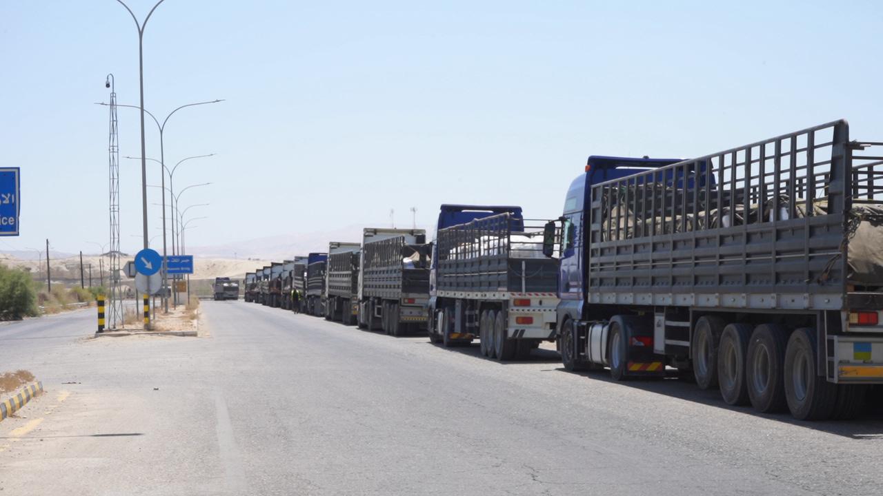 Jordan resumes relief convoys to Gaza